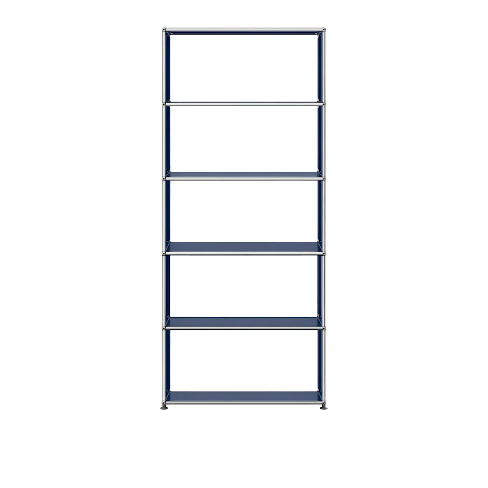 USM Haller 108 Shelving, Steel Blue