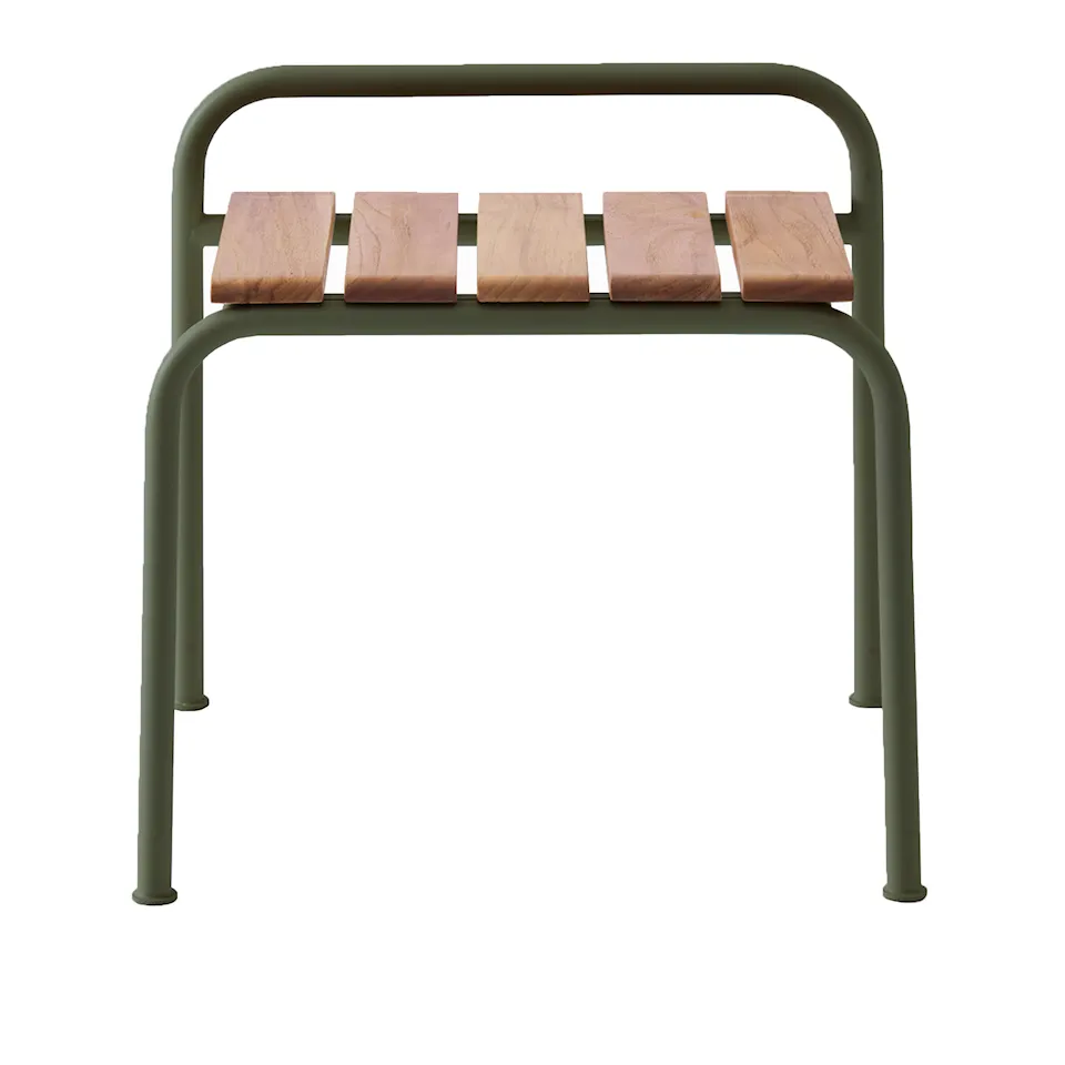 Kallio outdoor footrest green