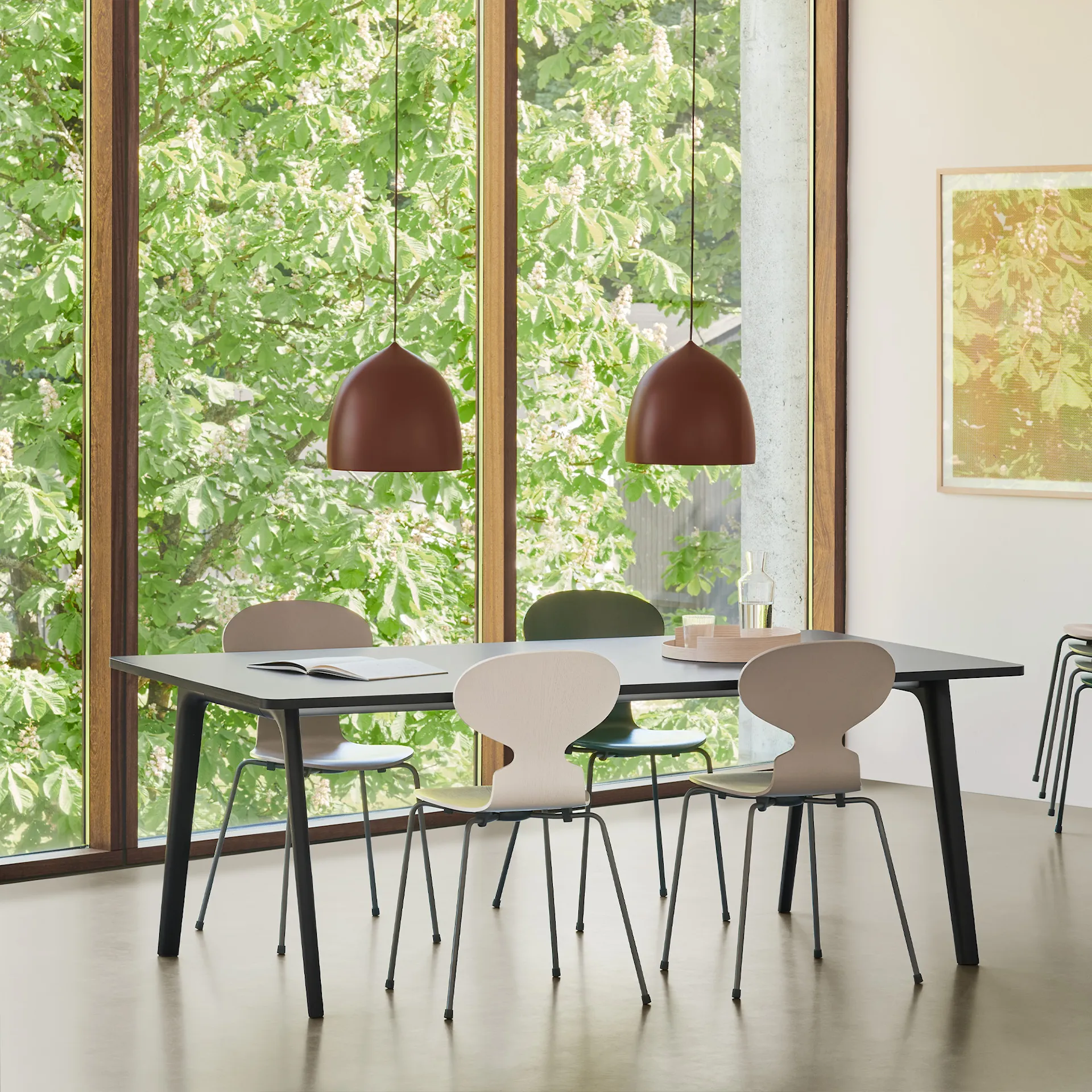 3101 Ant 4 Legs - Monochrome - Fritz Hansen - Arne Jacobsen - NO GA