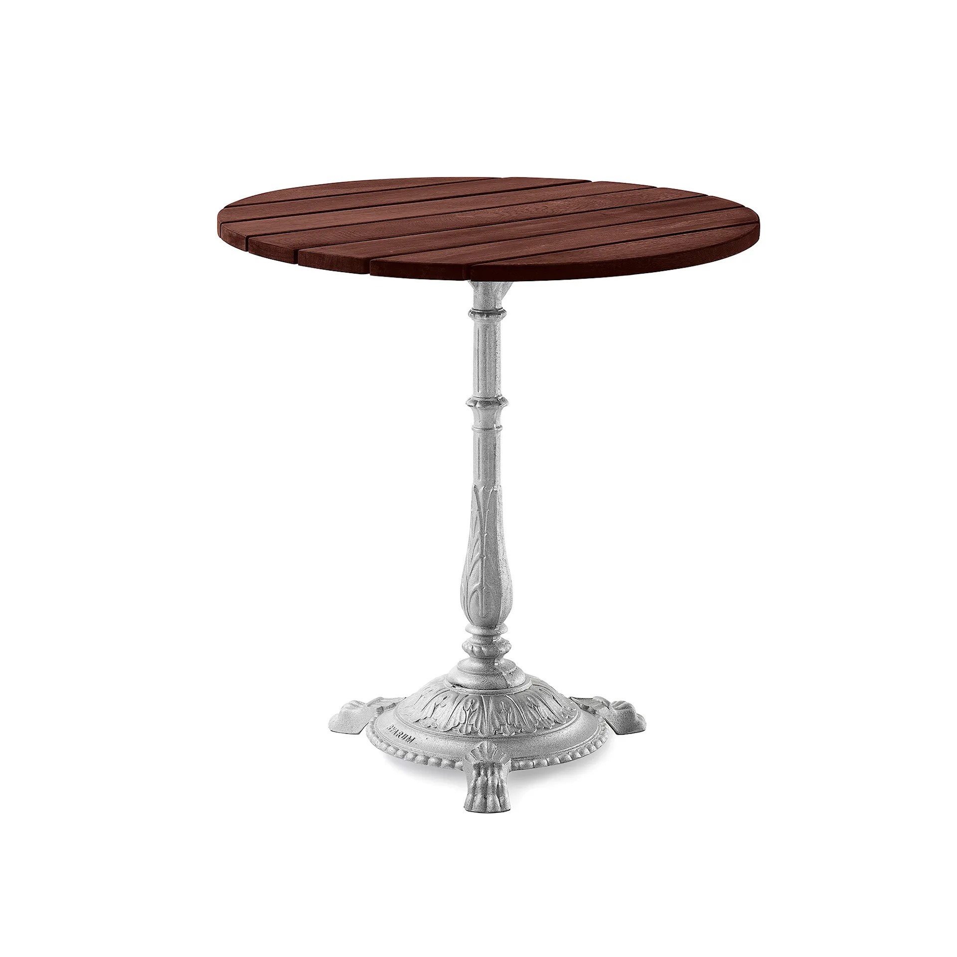 Classic Café Table Brown Lacquered Pine Wood - Byarums Bruk - NO GA