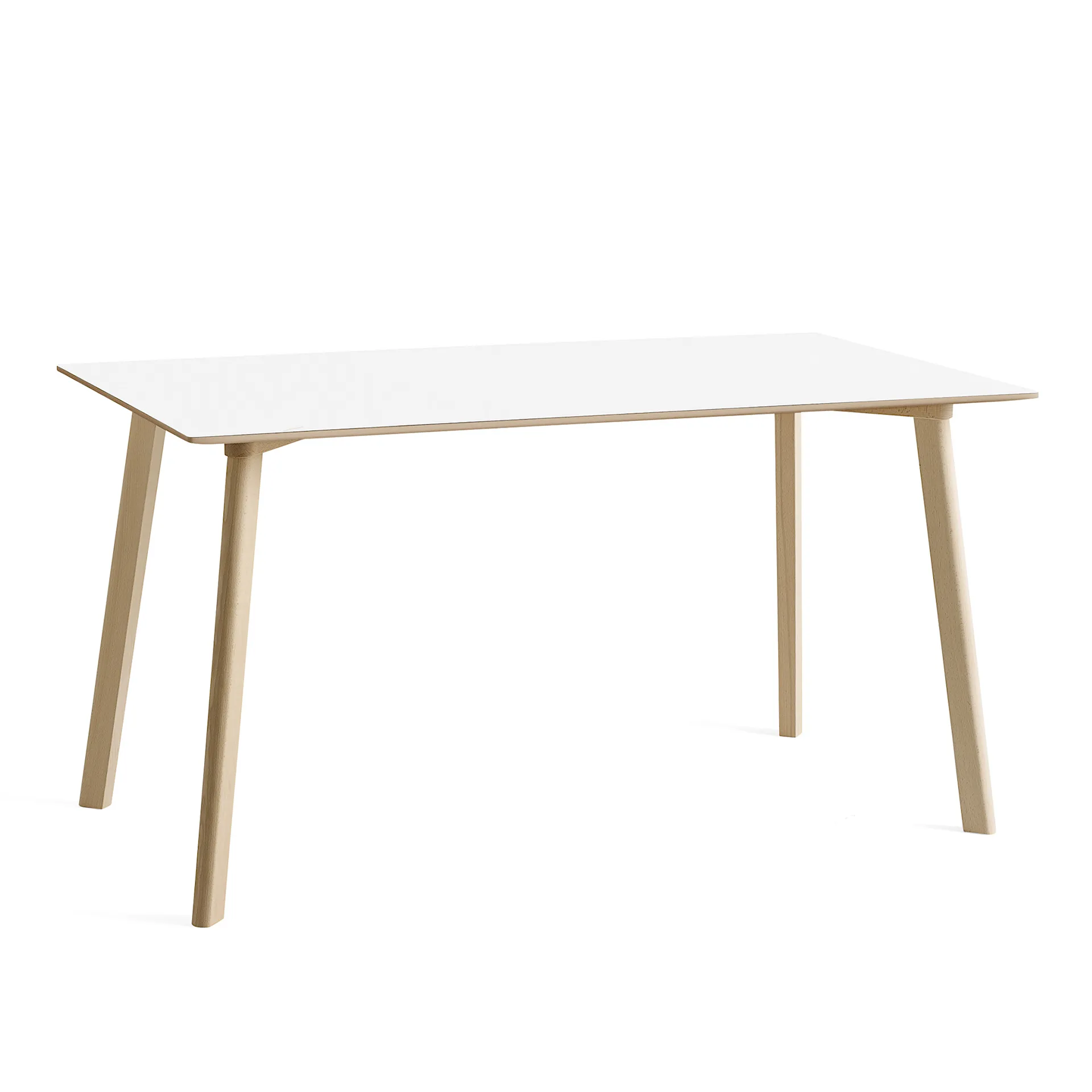 CPH Deux 210 2.0 Table 140 cm Pearl White - HAY - Ronan & Erwan Bouroullec - NO GA