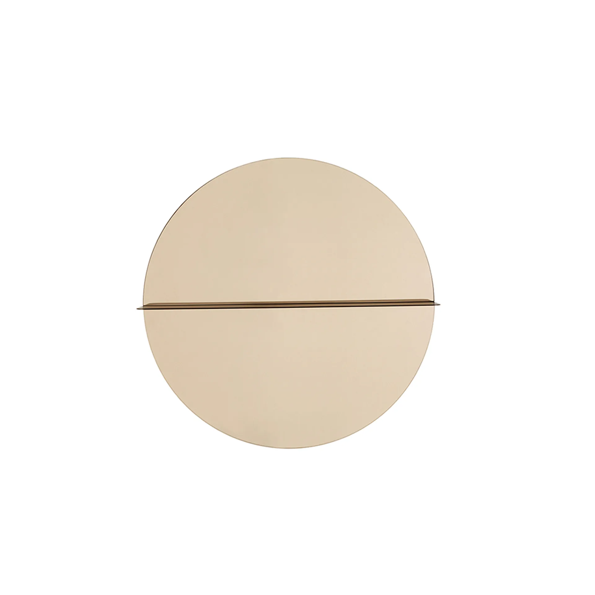 Otto Mirror Ø60 Bronze/ Bronze - Asplund - NO GA