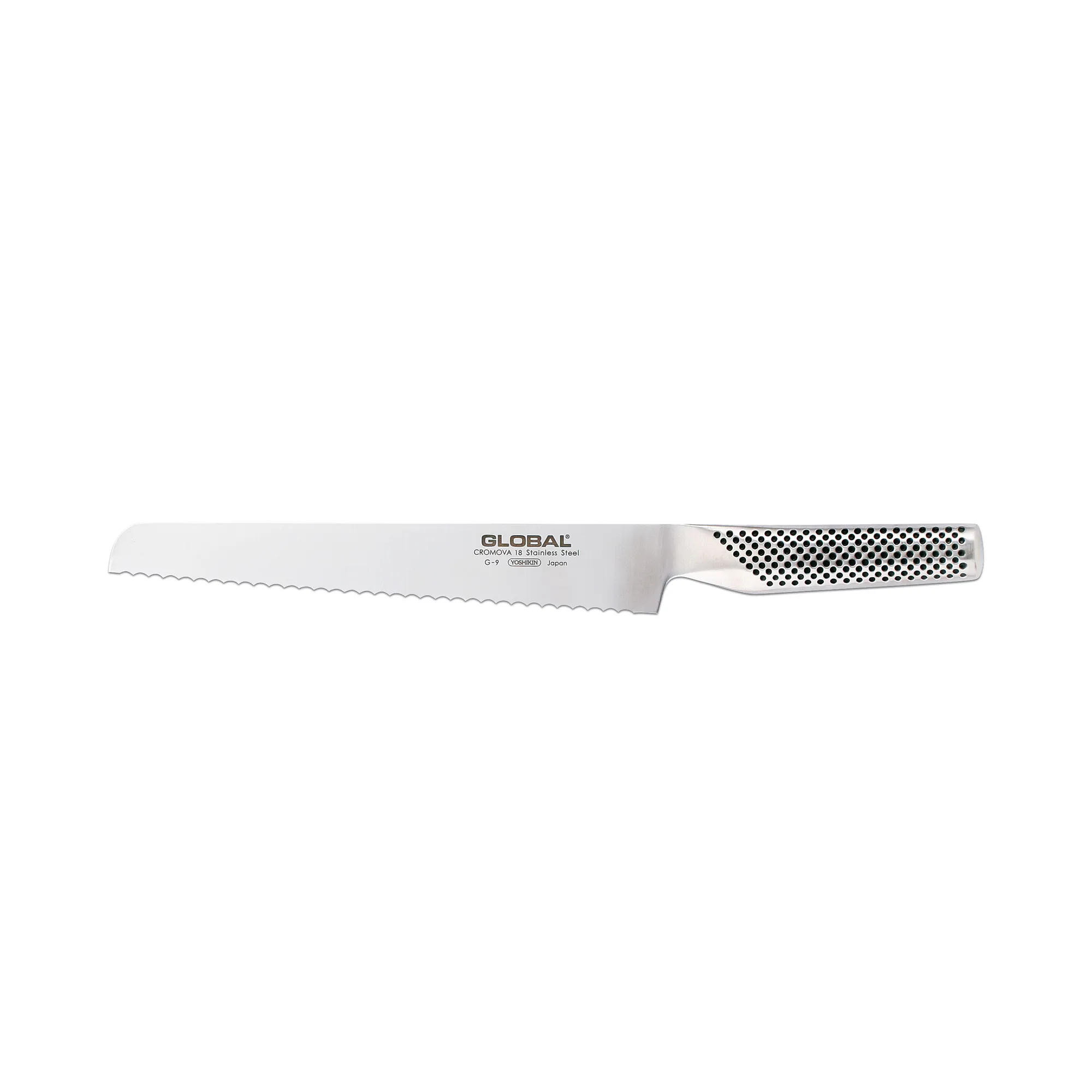 Global G-9 Bread Knife Serrated 22 cm - 1