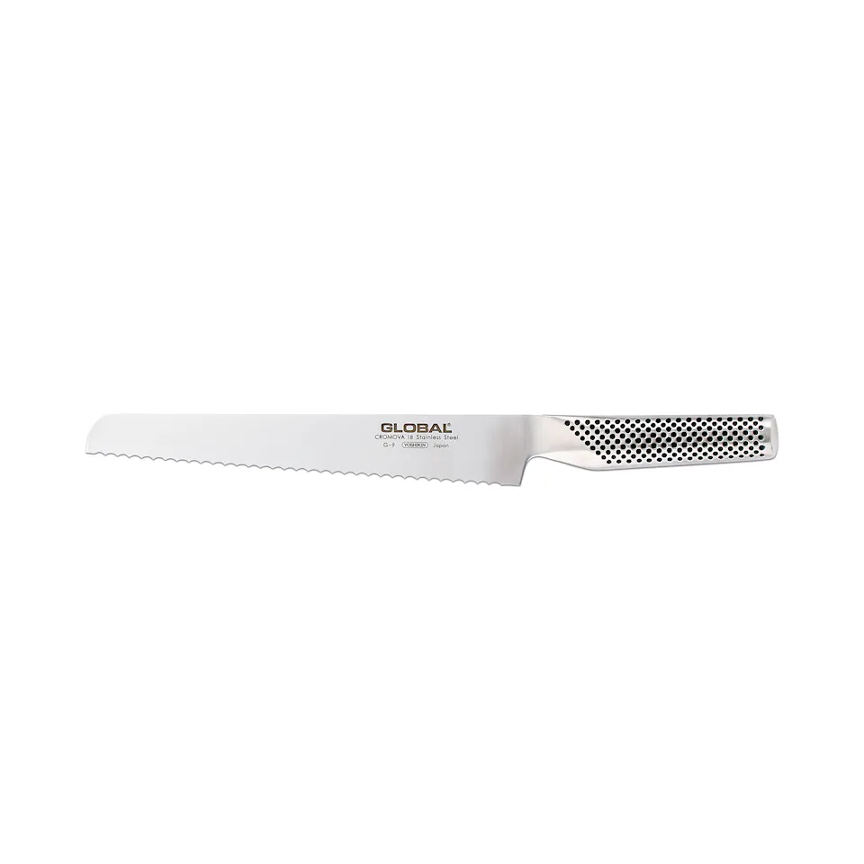 Global G-9 Bread Knife Serrated 22 cm