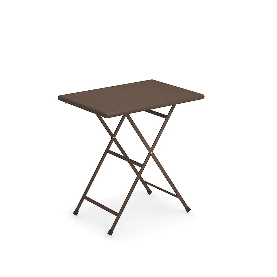 Arc en Ciel Folding Table 70 cm, Indian Brown