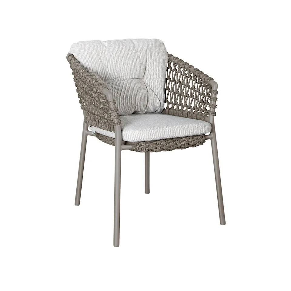 Ocean Chair Taupe/Light Brown