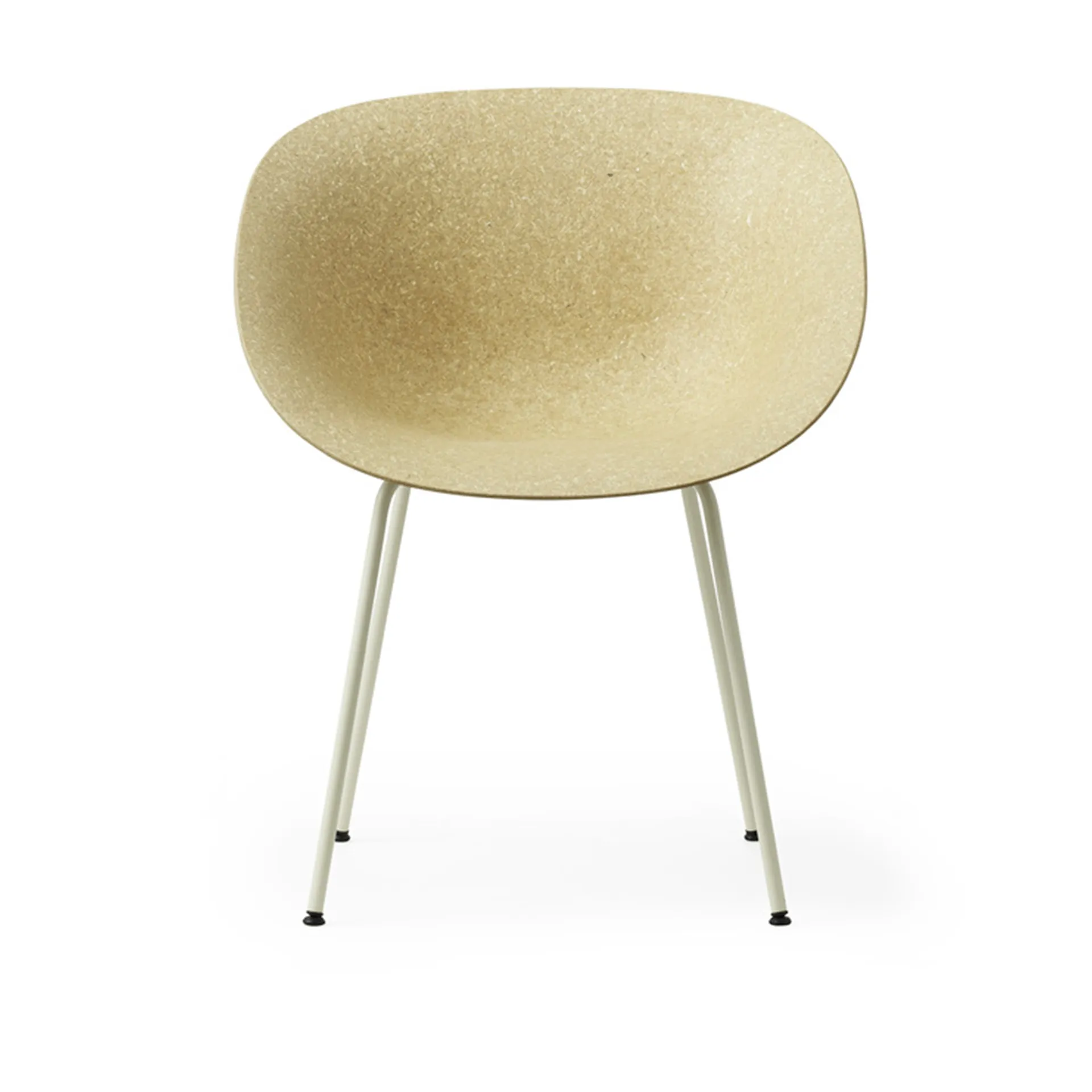 Mat Armchair Cream Steel - Normann Copenhagen - NO GA