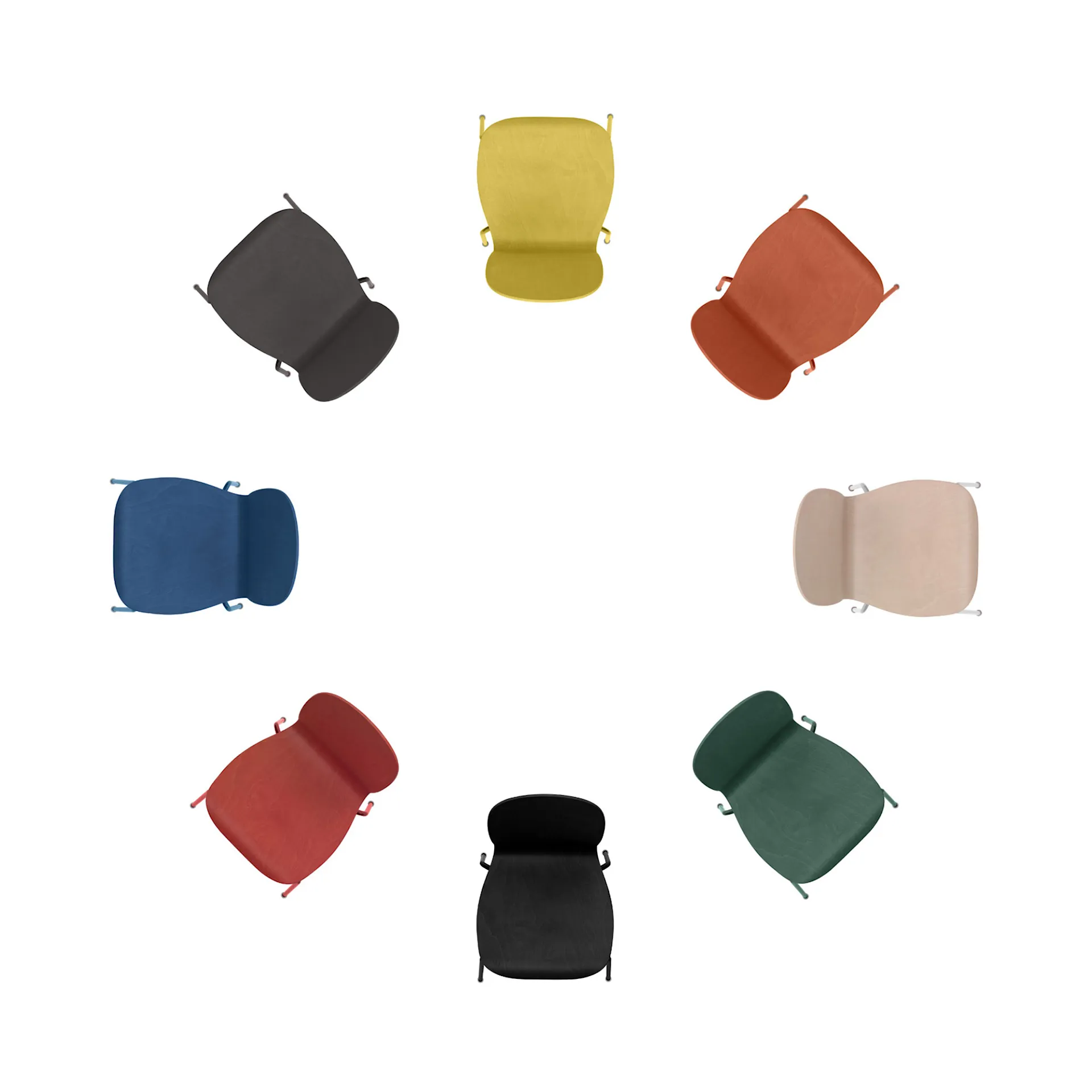 Tate Color Chair - Cappellini - Jasper Morrison - NO GA