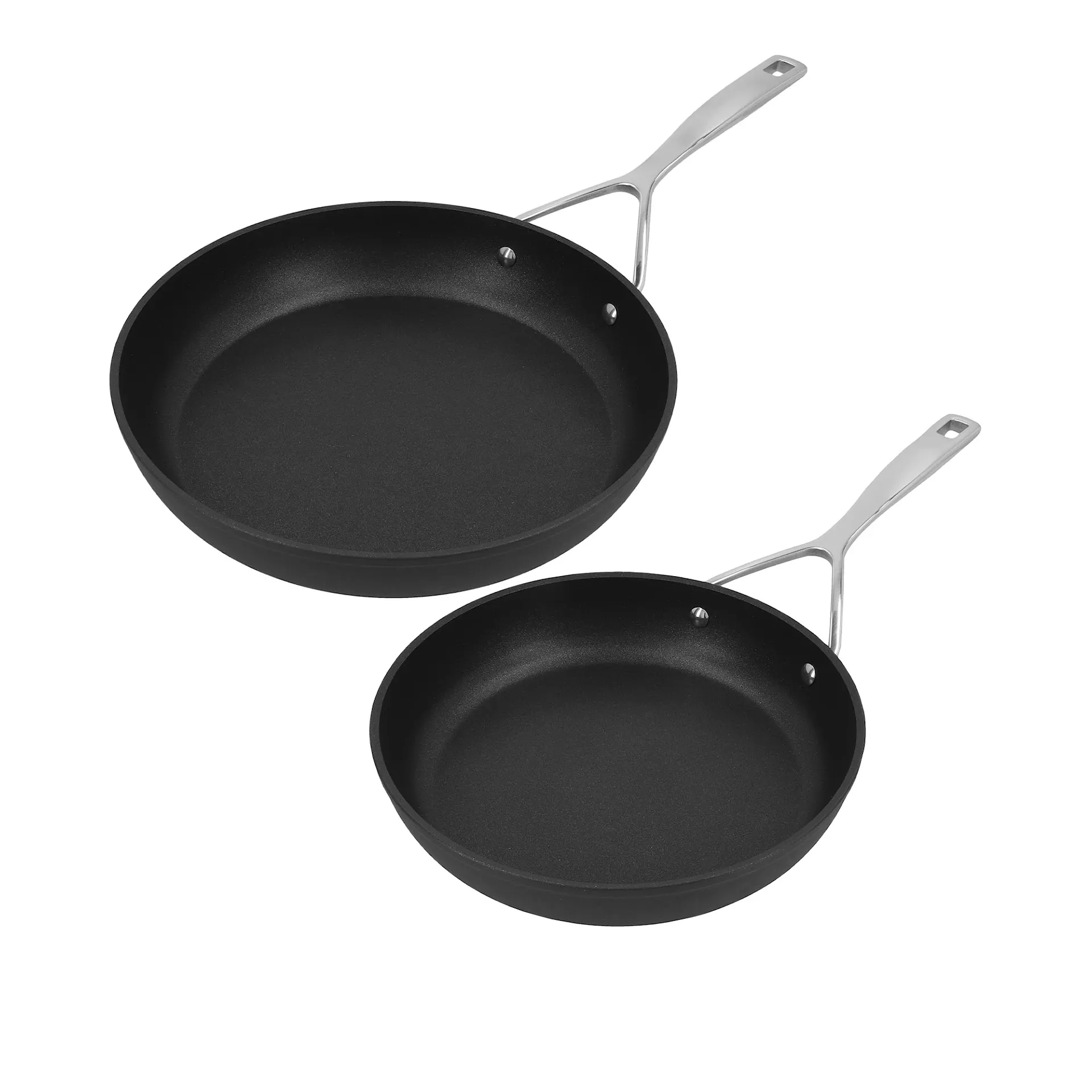 Alu Pro 5 Ti-X, Set with frying pans Ø - 24 cm &amp; 28 cm - Demeyere - NO GA