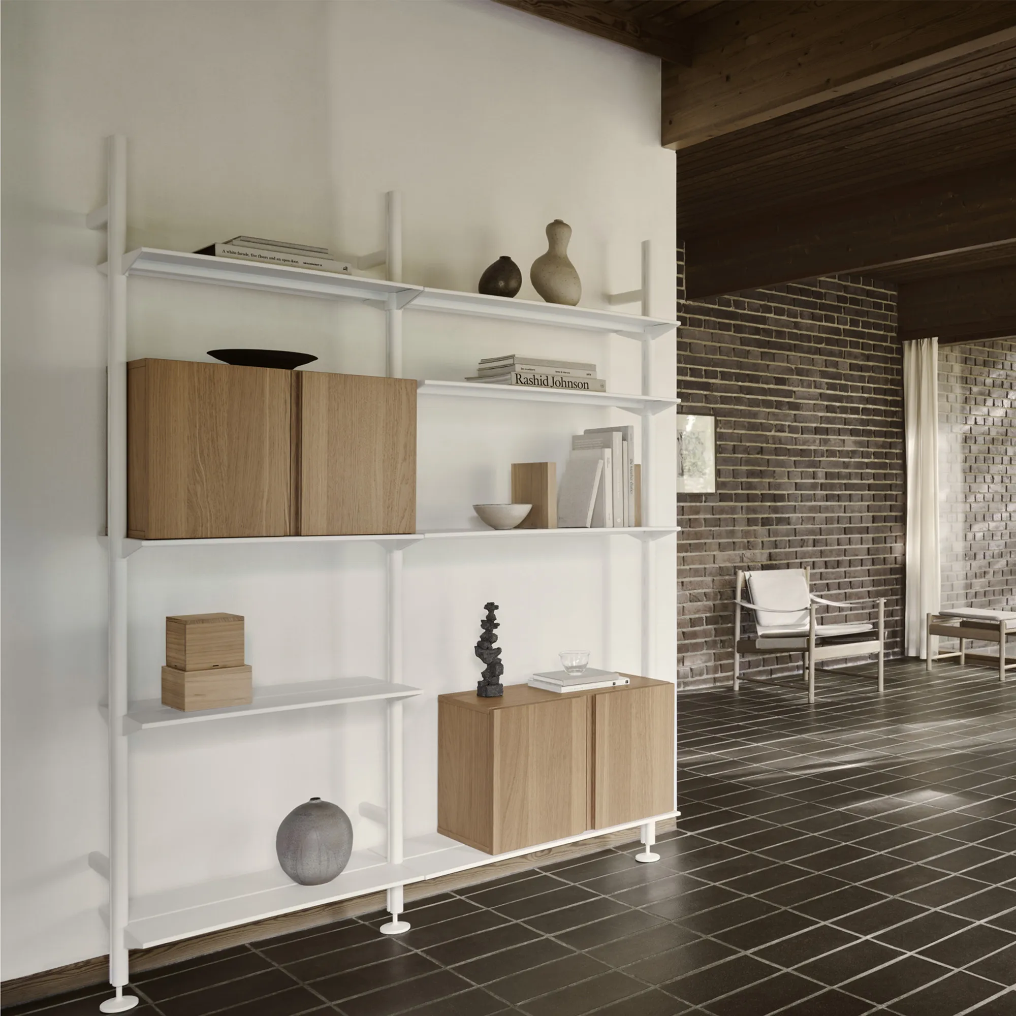 Pira G2 W-B Black Gray/White Oak - 5