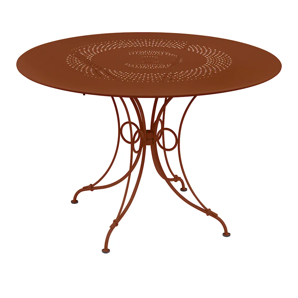 1900 Table Ø 117 cm, Red Ochre