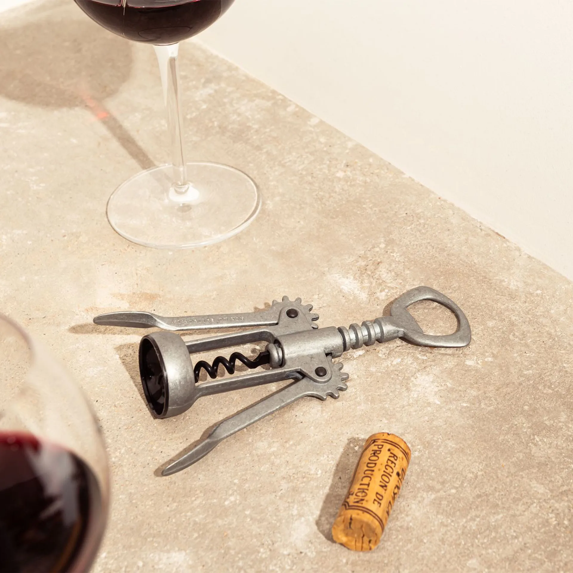 De Gaulle Winged Corkscrew - L'Atelier du Vin - NO GA