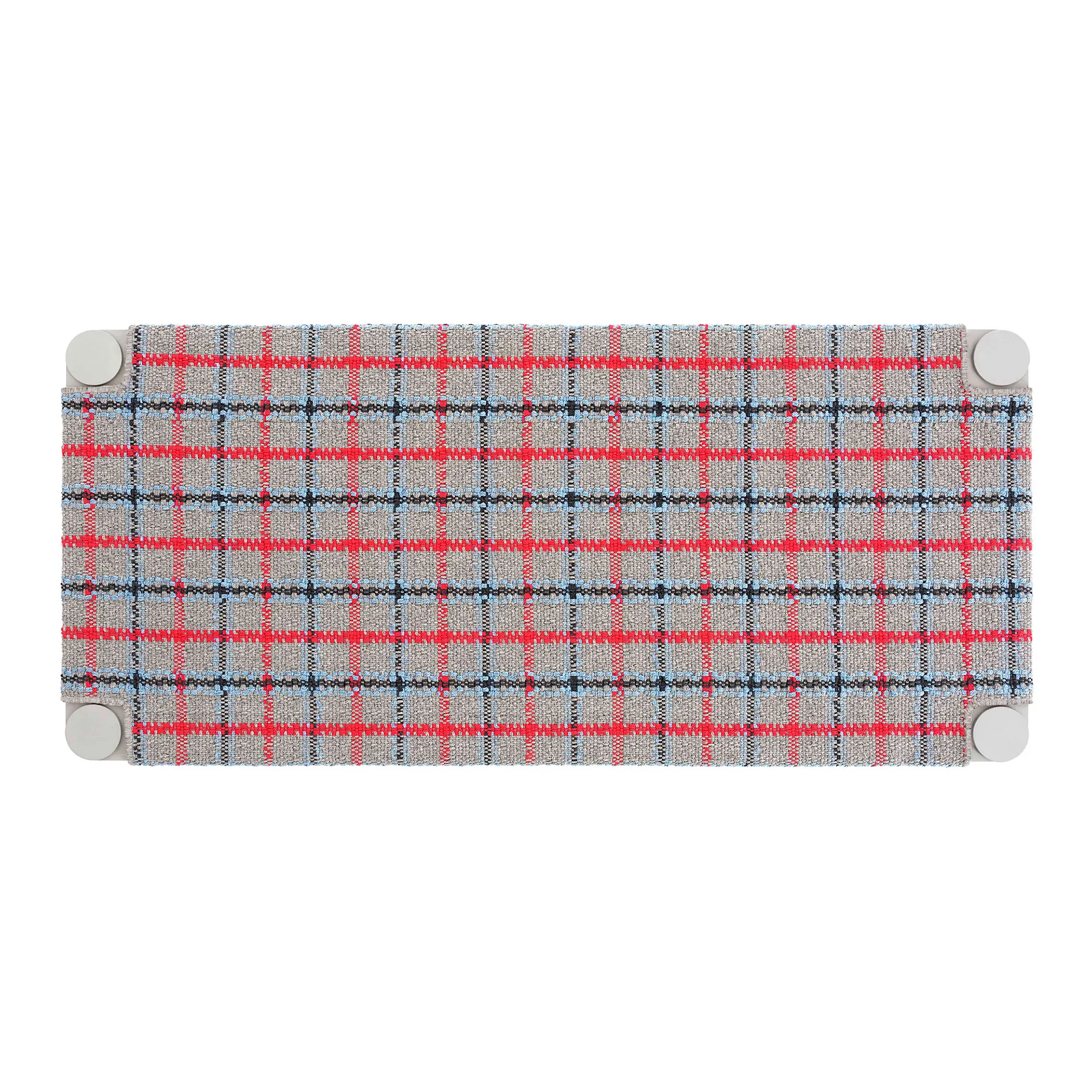 Garden Layers Single Indian Bed - Tartan Blue - GAN - Patricia Urquiola - NO GA