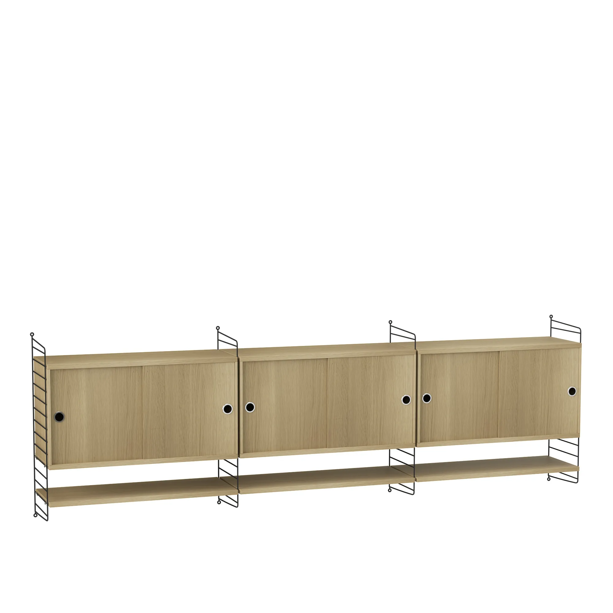 Living room shelving system F - 1