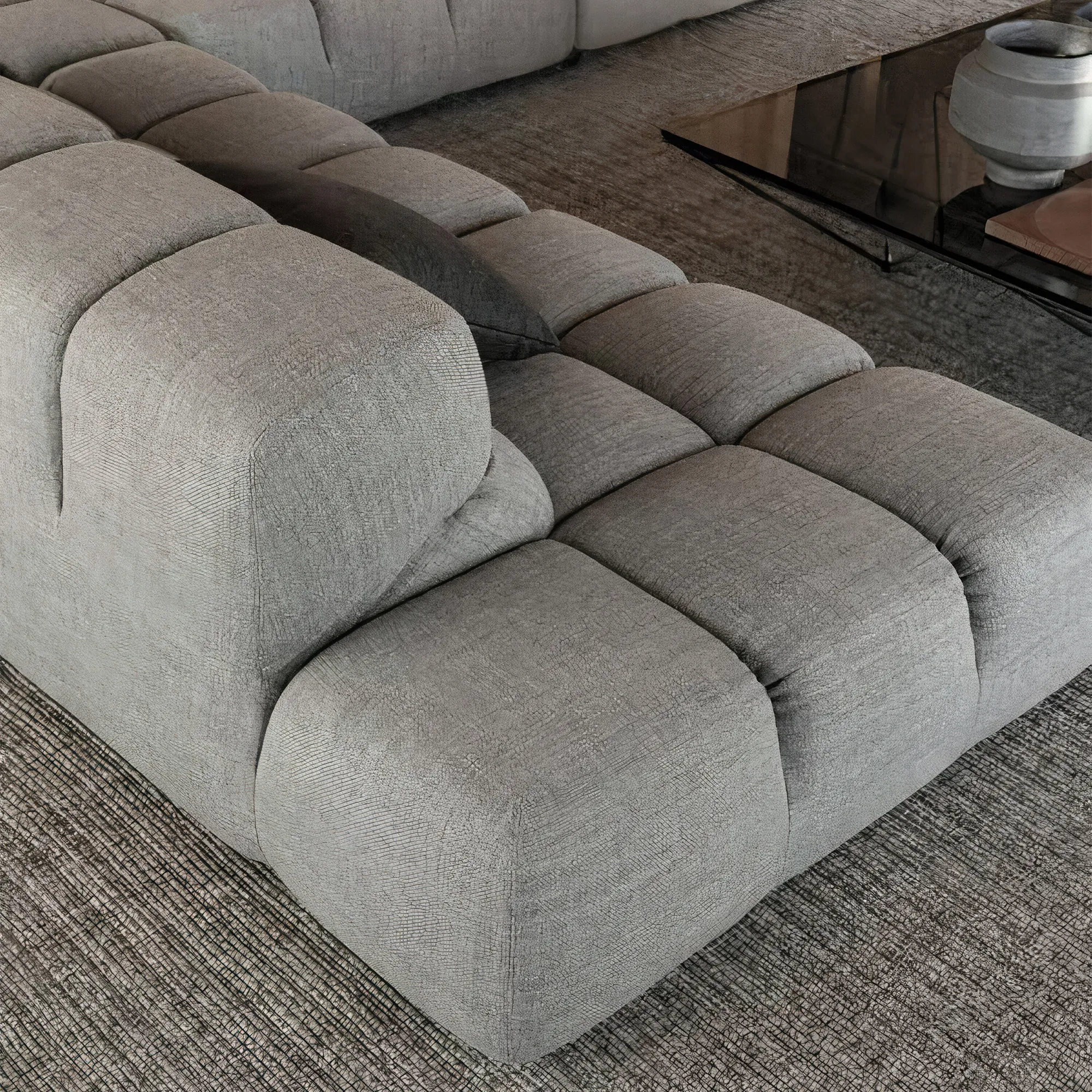 Tufty-Time divansofa højre Large