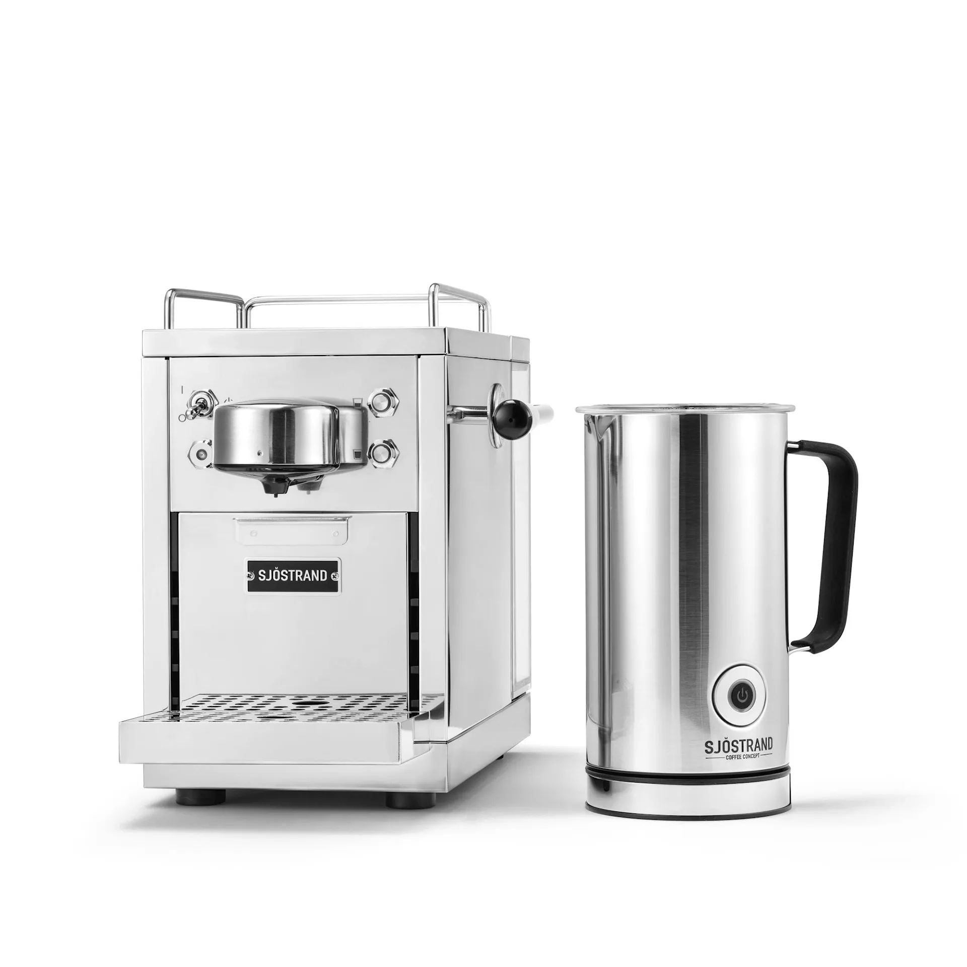 The Original Espresso capsule machine + Milk frother + Holiday coffee pods 30-pack - Sjöstrand Coffee Concept - NO GA