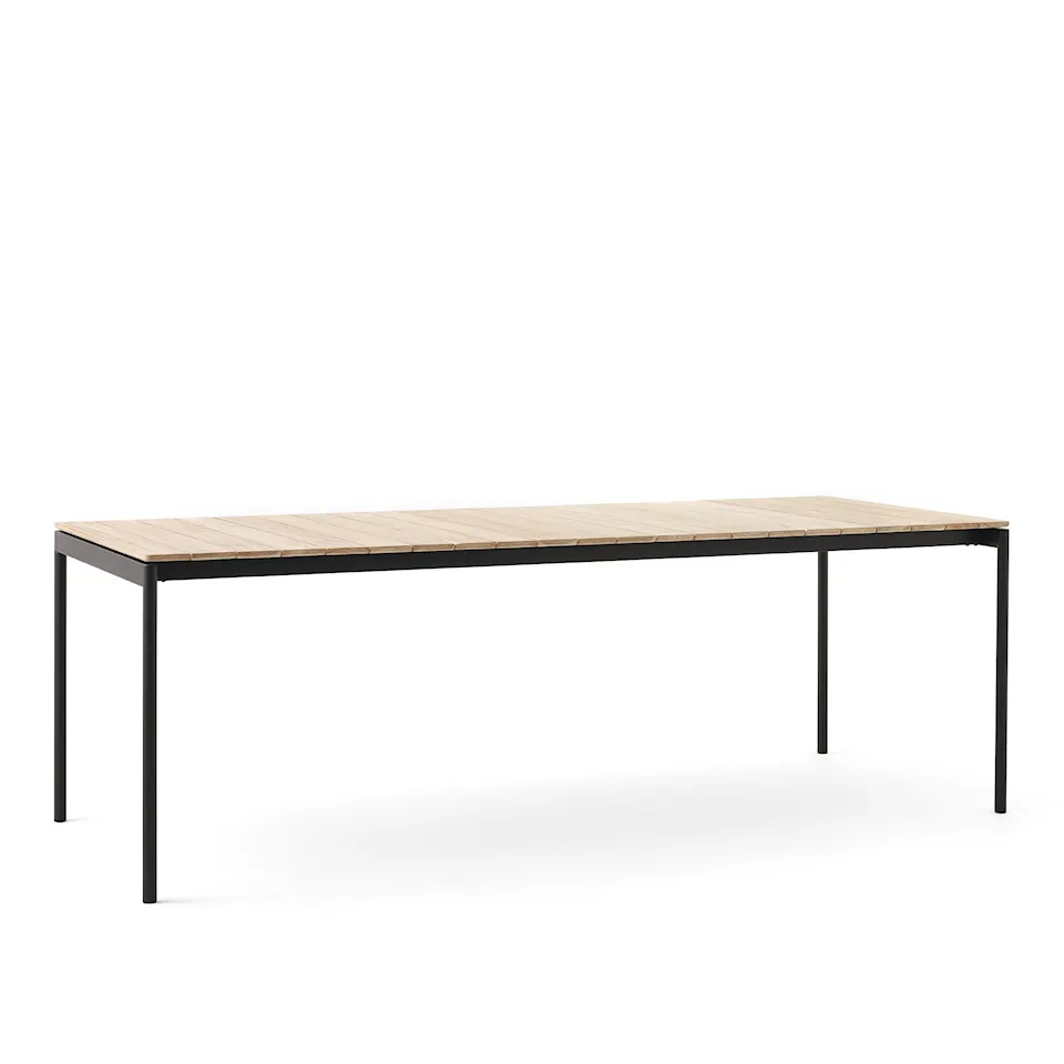 Ville Table AV26, Large, 220x90 cm, Warm Black