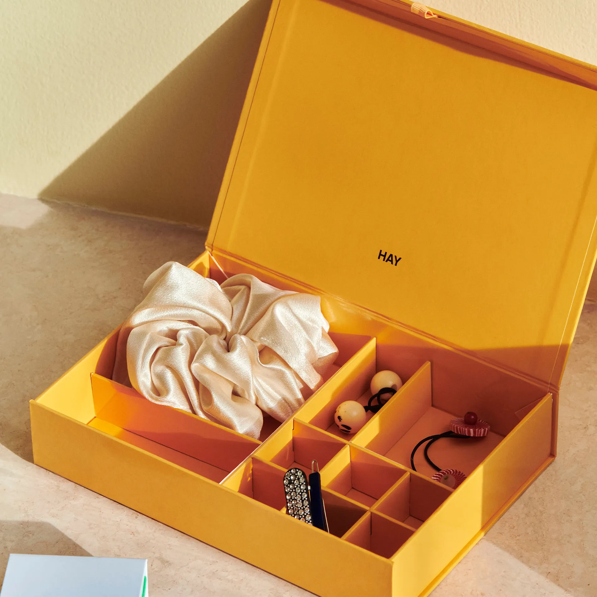 Colour Storage Jewellery Box - HAY - NO GA