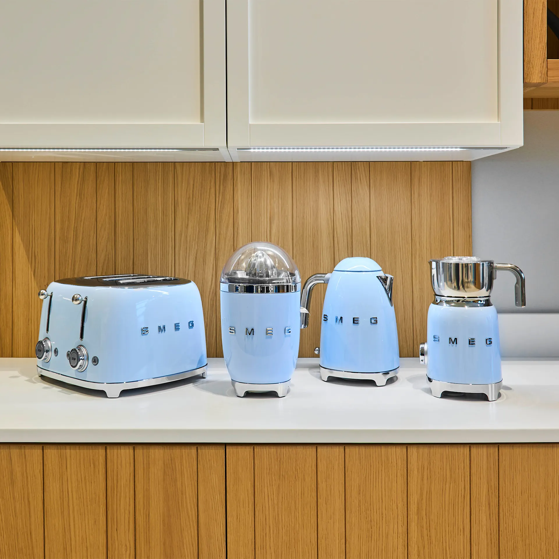 Kettle 1,7 L Pastel Blue - Smeg - NO GA