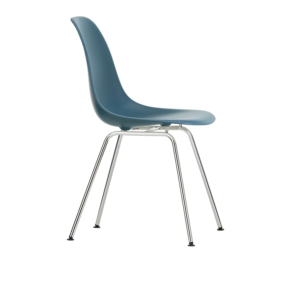 Eames RE Plastic Chair DSX stoel Chrome