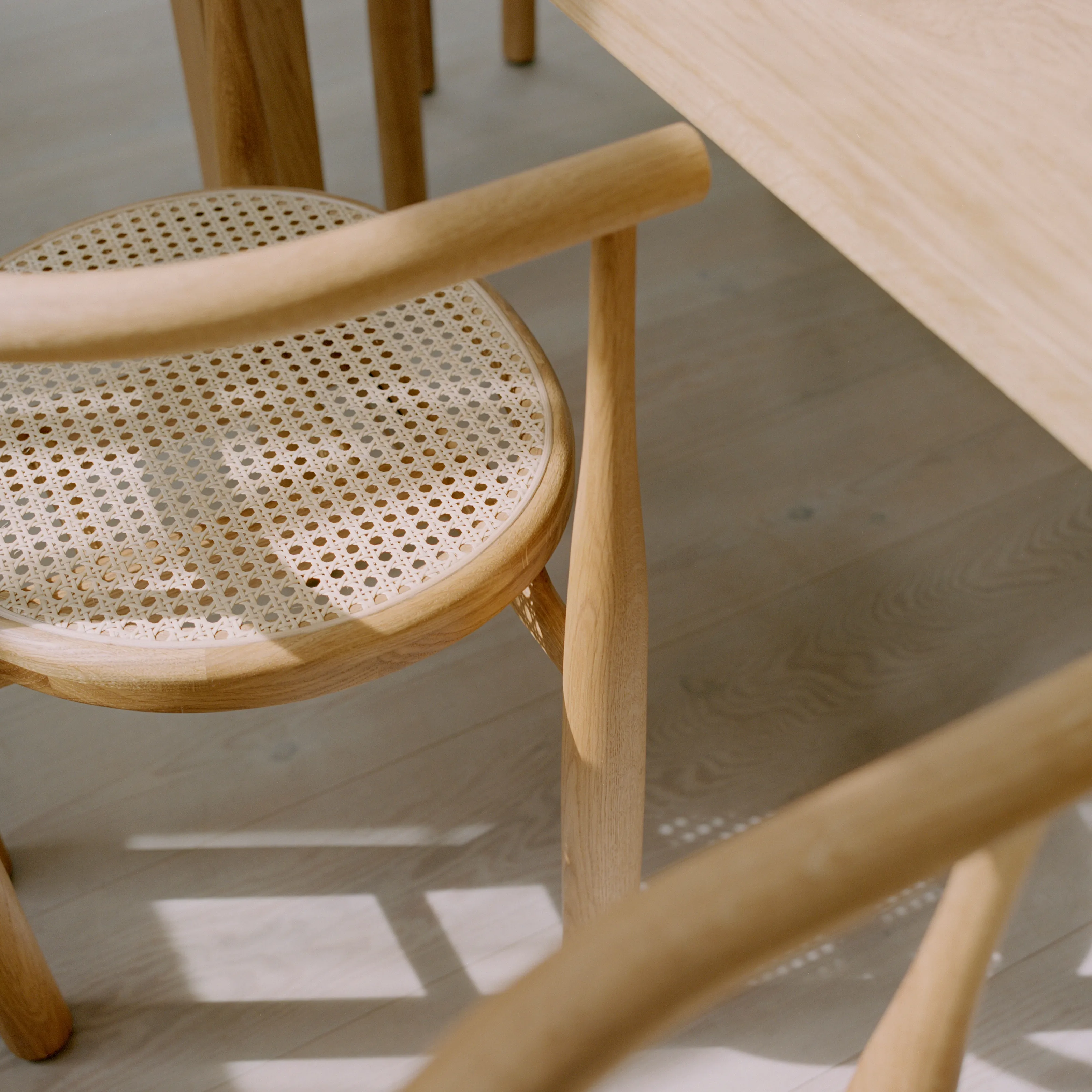 Bukowski chair with french cane - 9