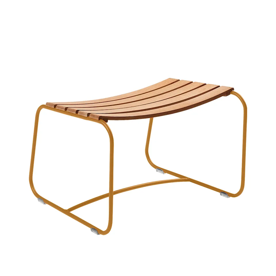 Surprising Teak Footrest, Gingerbread