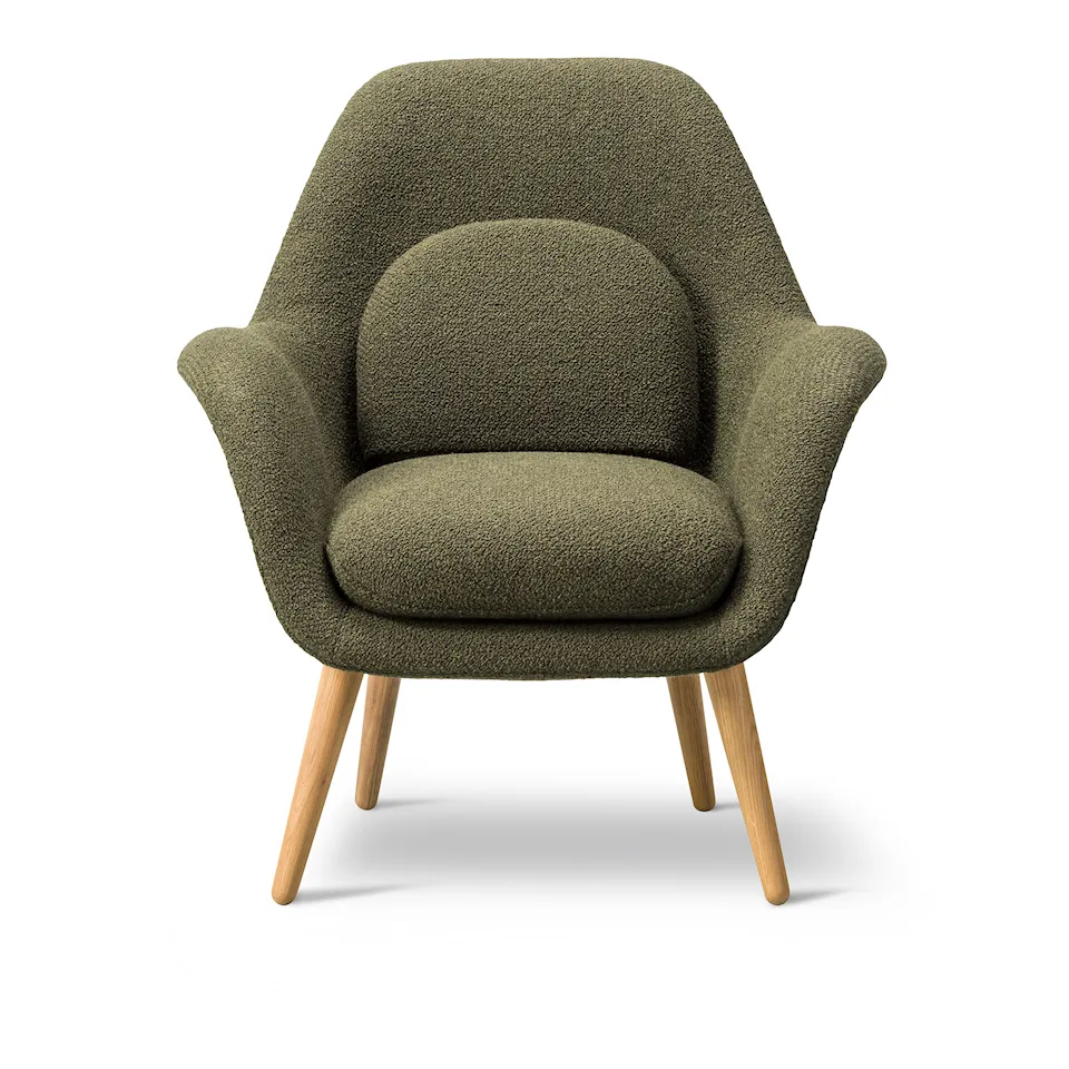 Swoon Petit Lounge Chair Oiled Oak