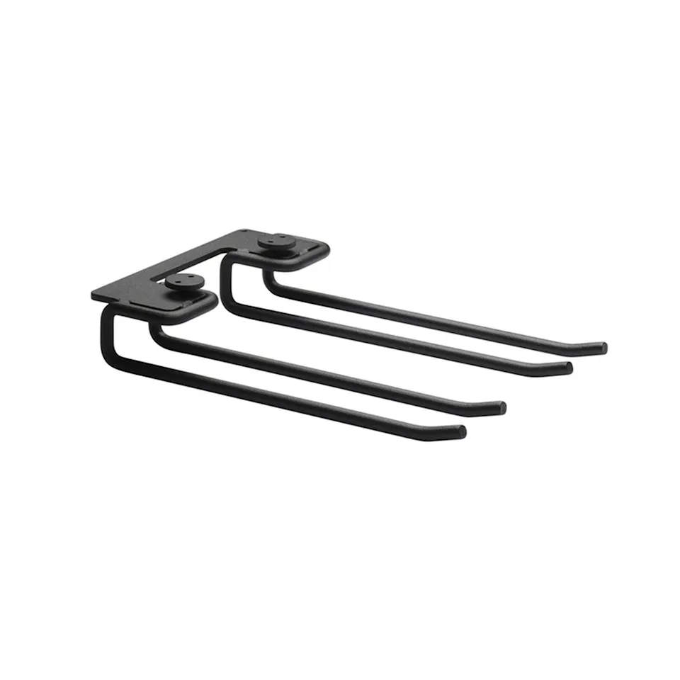 Glass pins 20cm 2-pack black