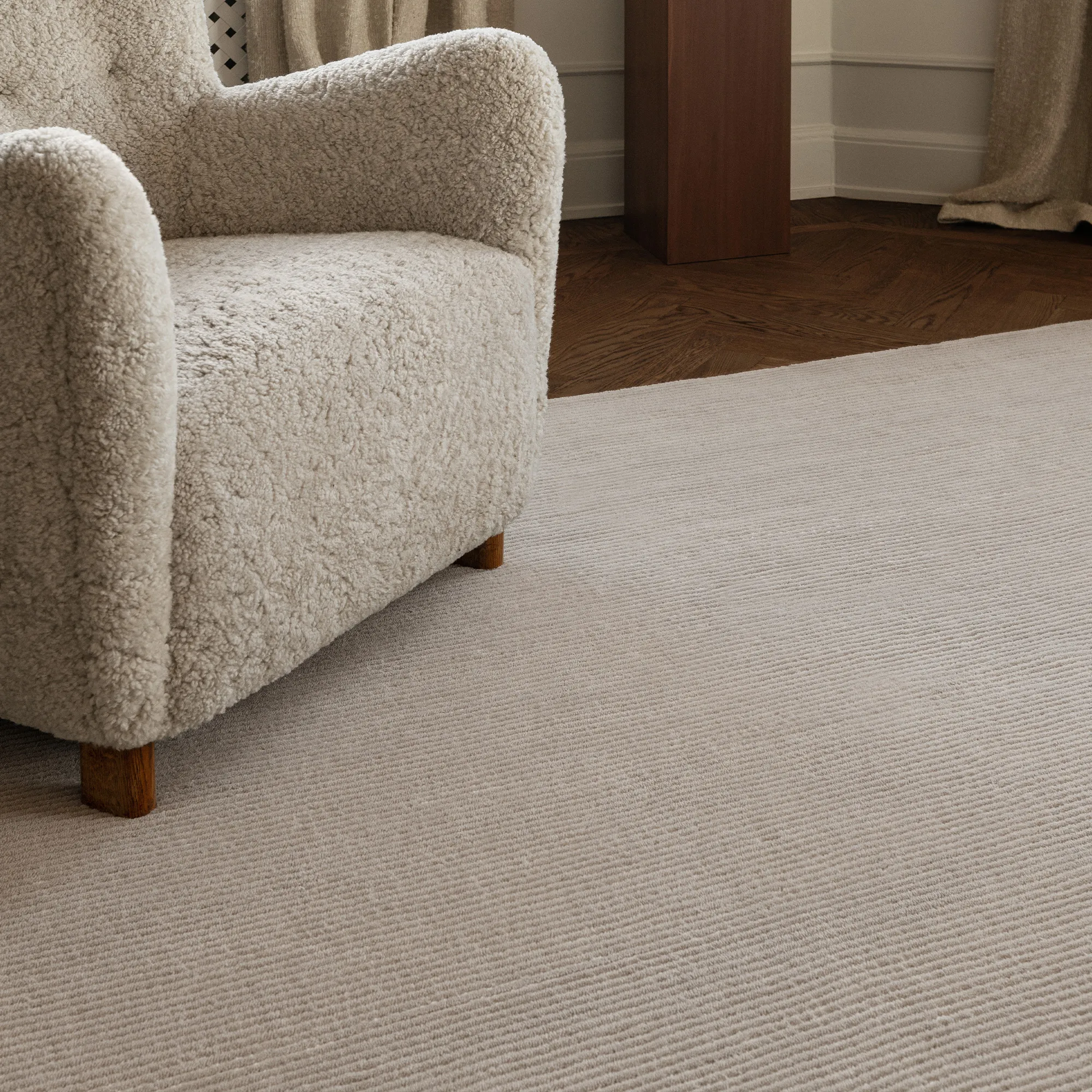 Park Oatmeal Wool Rug
