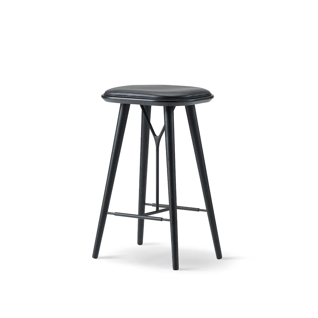 Spine Wood Base Stool