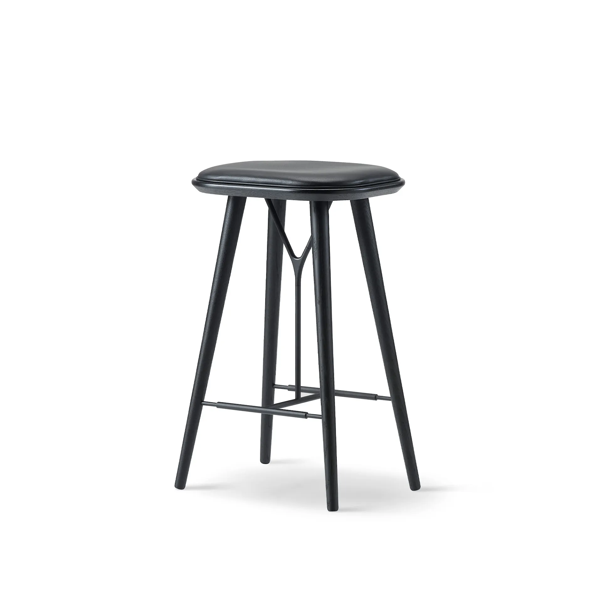 Spine Wood Base Stool - Fredericia Furniture - NO GA