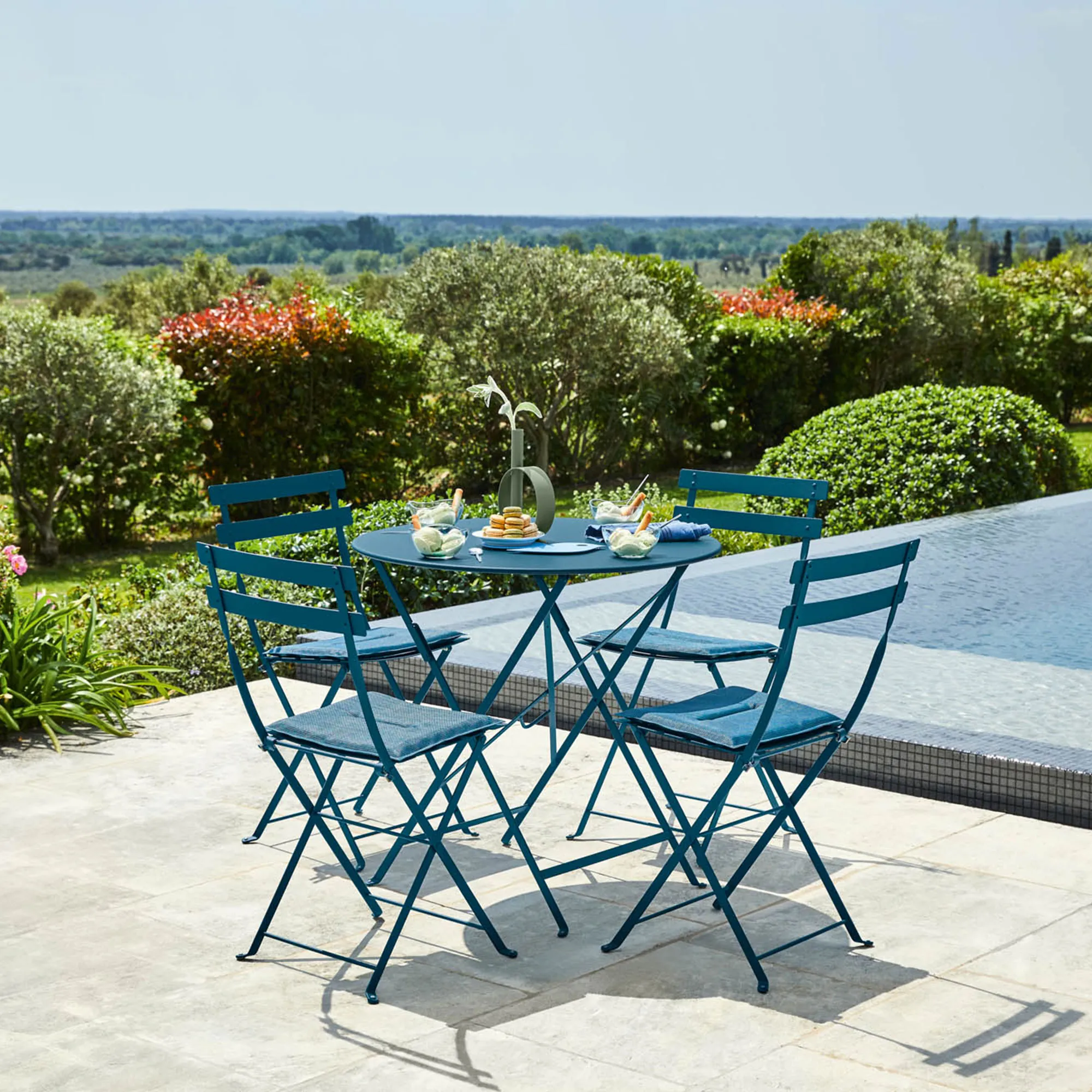Bistro Outdoor Dining Table Ø 96 cm - 3
