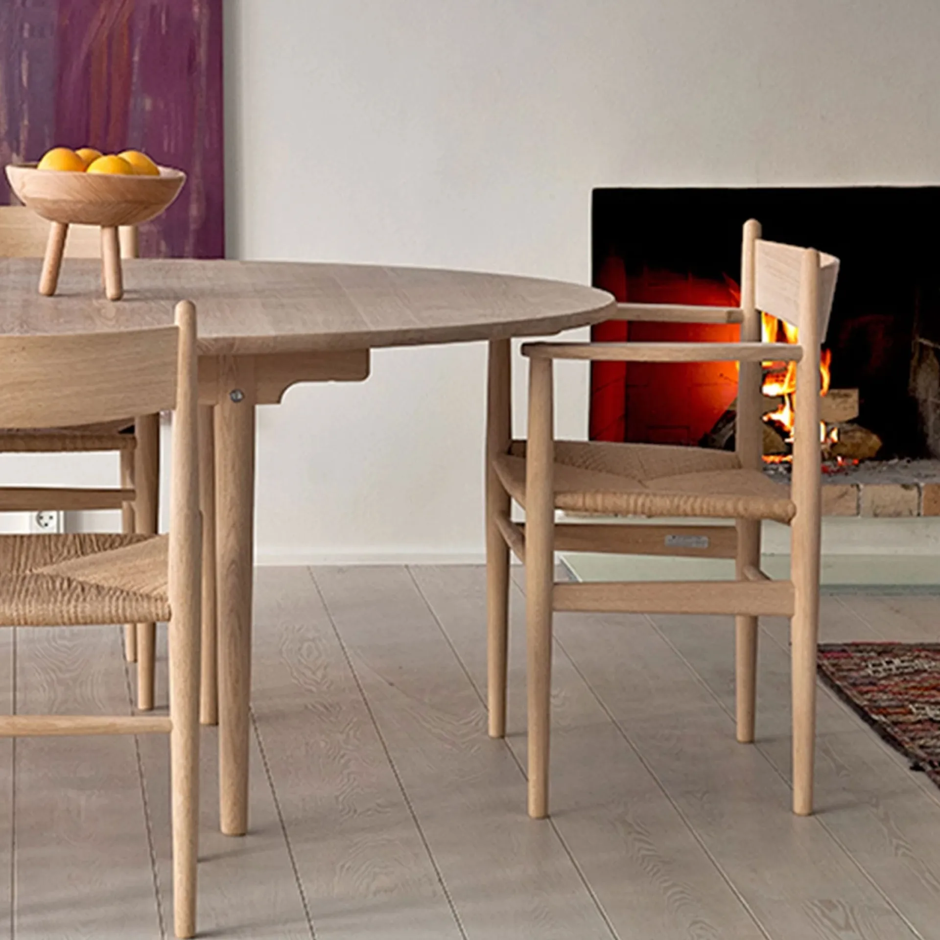 CH36 - Oak/Natural Cord - Carl Hansen - Hans J. Wegner - NO GA