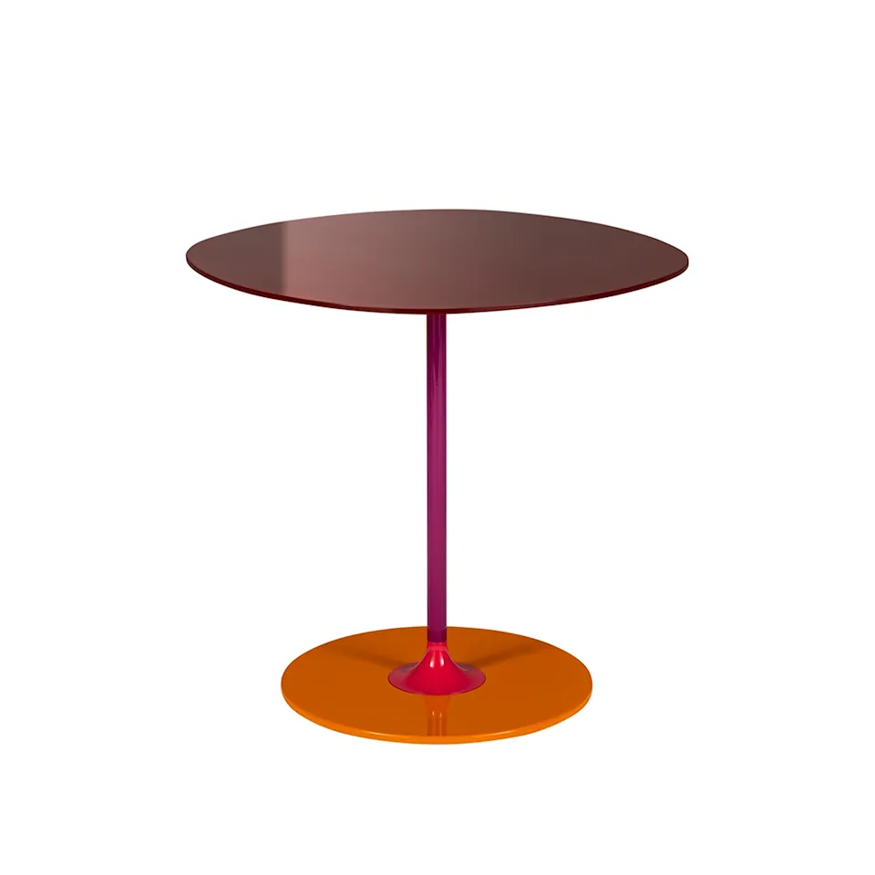 Thierry Table Medium, Burgundy