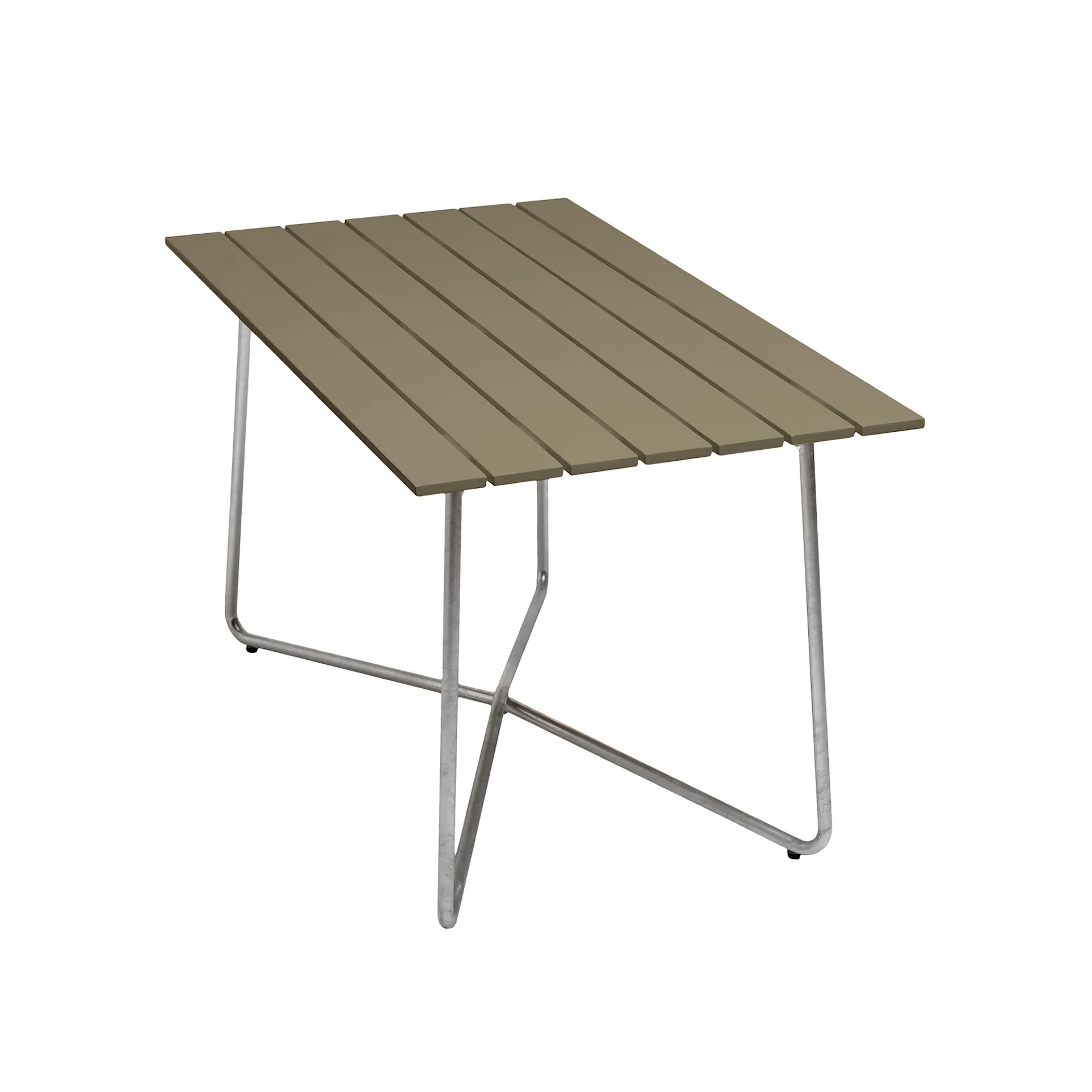 Table B25A 120cm galvanized frame - Grythyttan Stålmöbler - NO GA