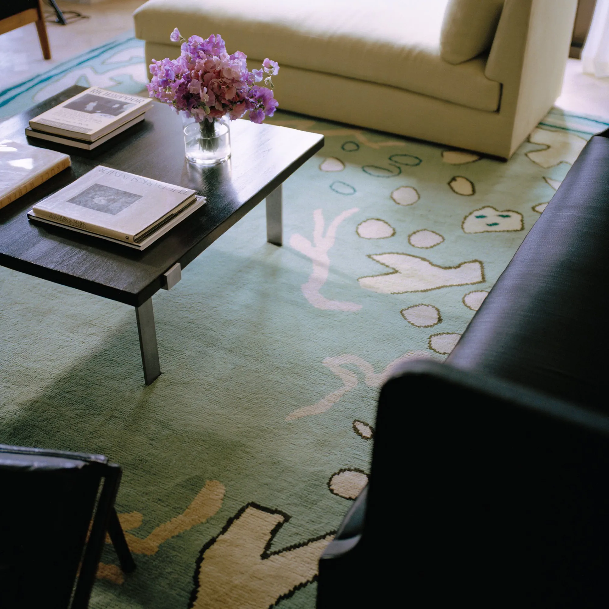 Giverny Green wool rug - 3