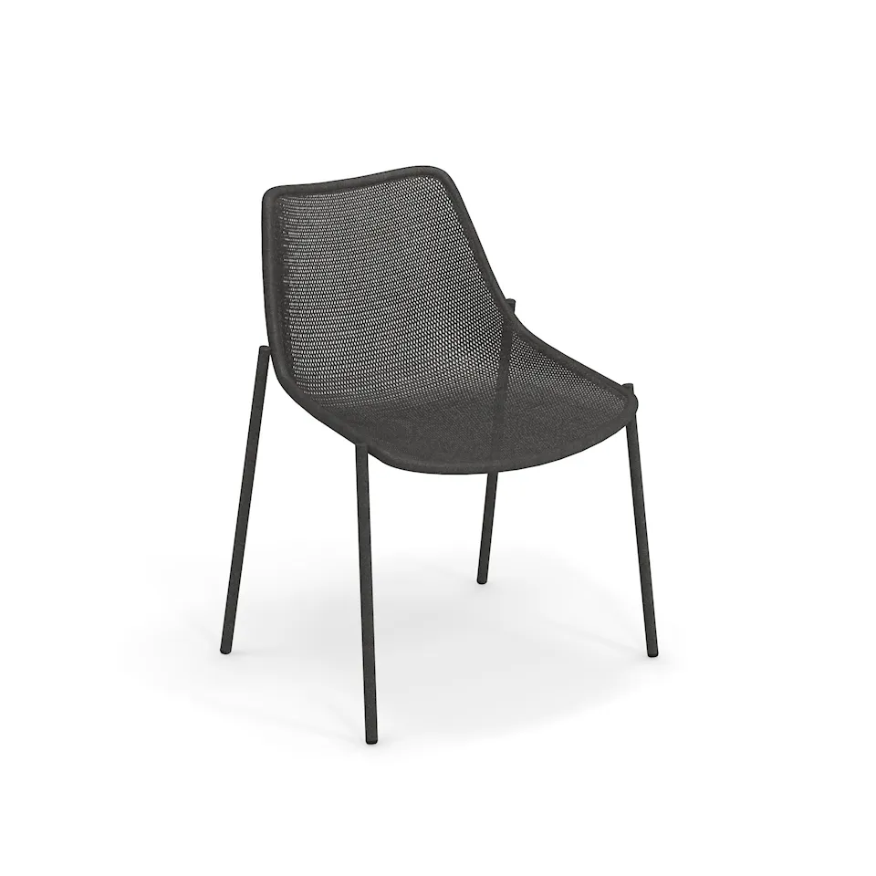 Round Chair Antique Iron