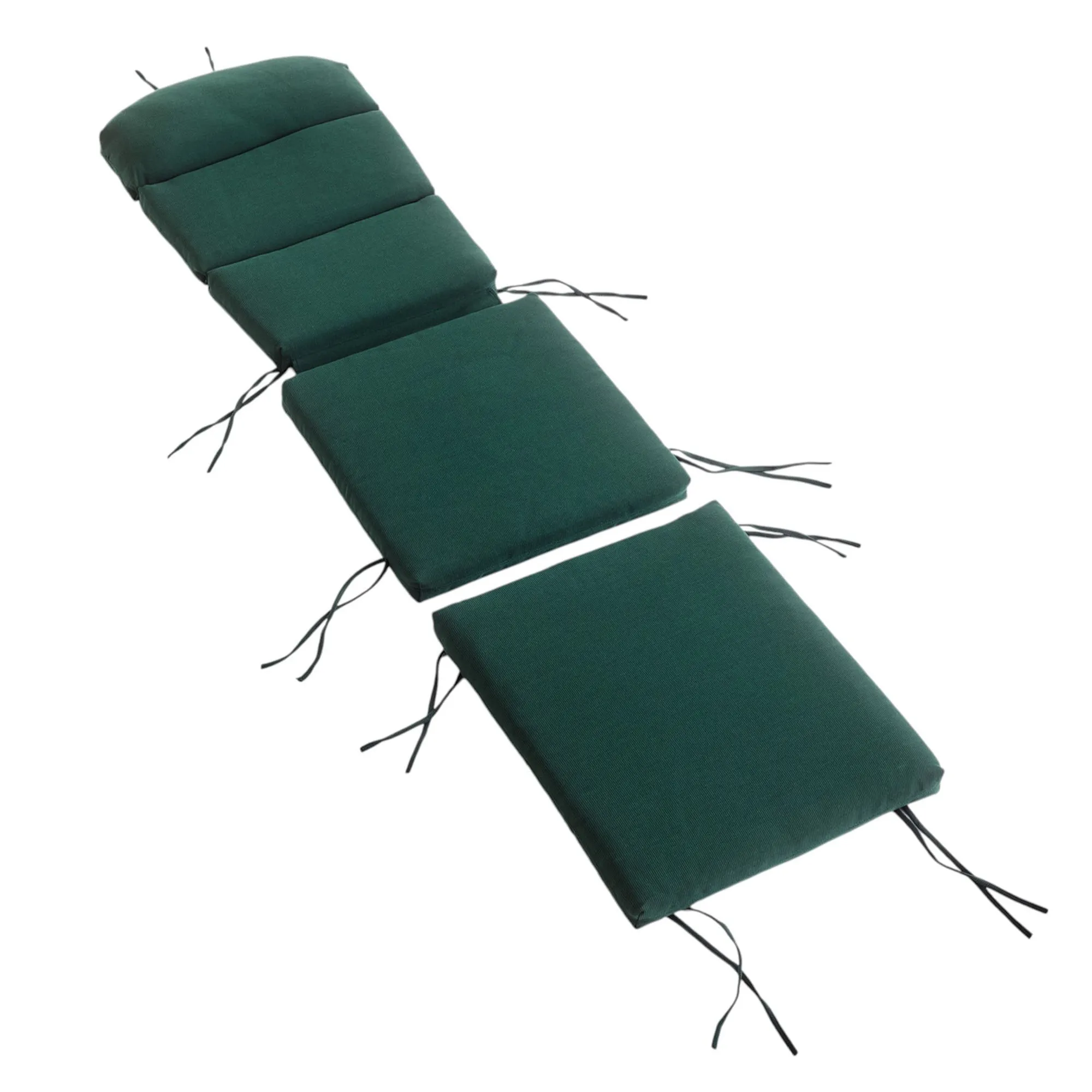 Cushion Set Midsummer Outdoor Lounge Chair & Footstool - 1