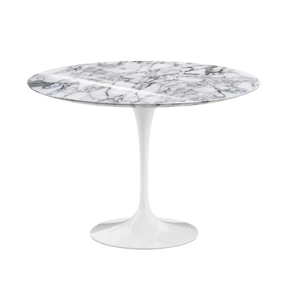 Saarinen Round ruokapöytä Ø 107 cm White