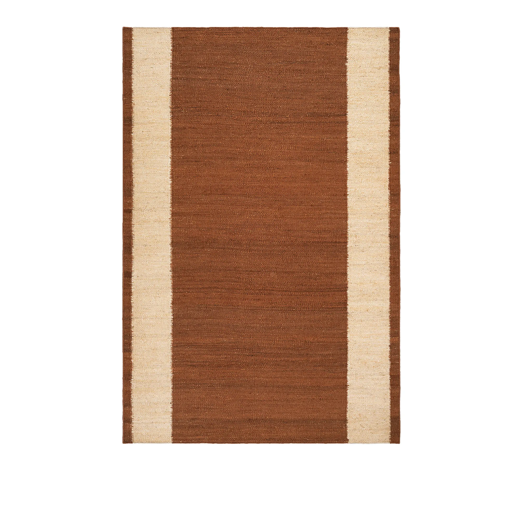 Jute Stripes Red matto