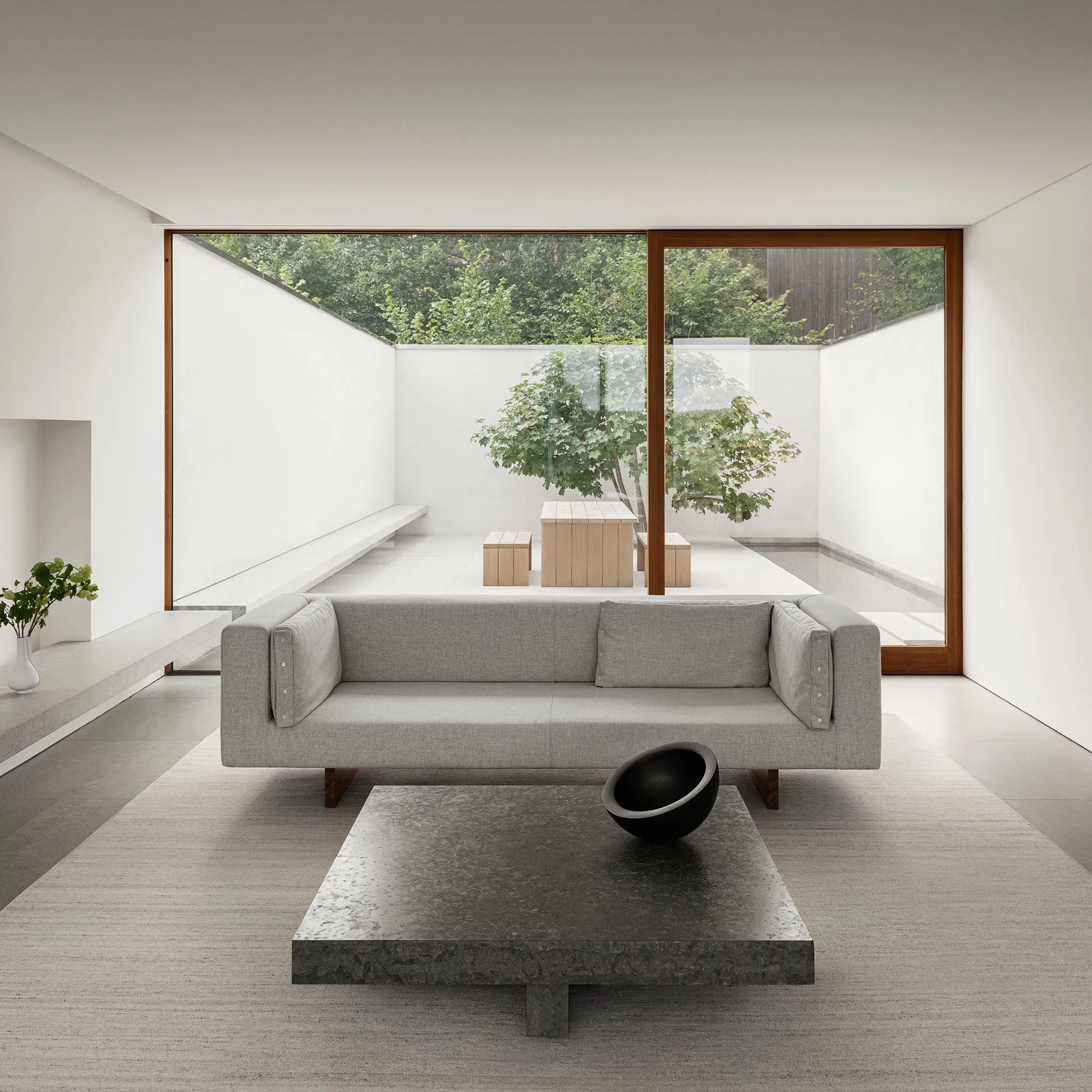 Zero Cream Mix wool rug - 2