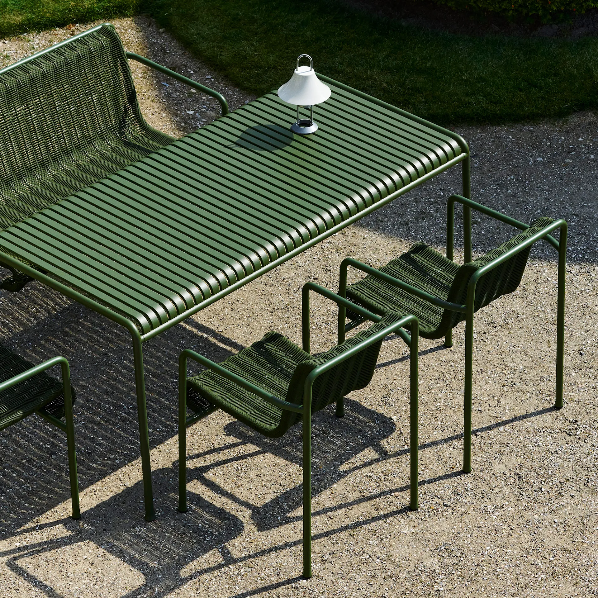 Palissade Outdoor Dining Table 82 x 90 cm - HAY - Ronan & Erwan Bouroullec - NO GA