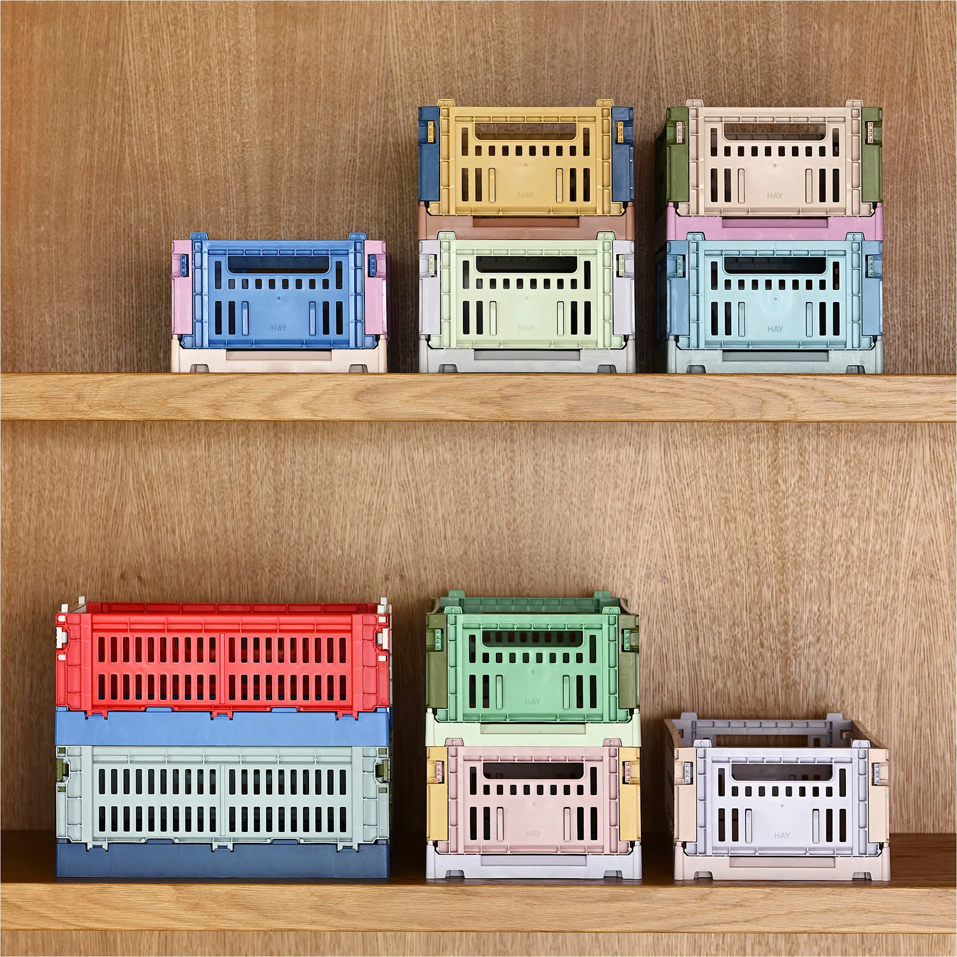 HAY Color Crates opbevaringsboks Small - HAY - NO GA