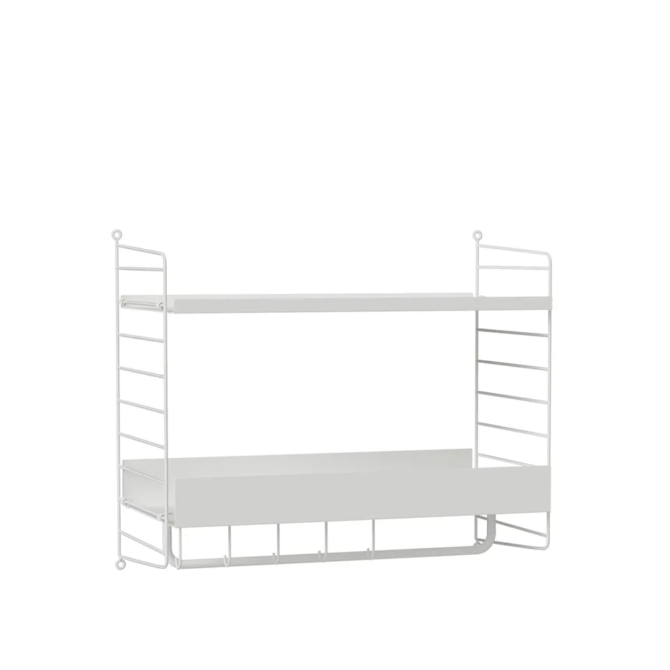 Hall Hyllsystem G Vit / Vit