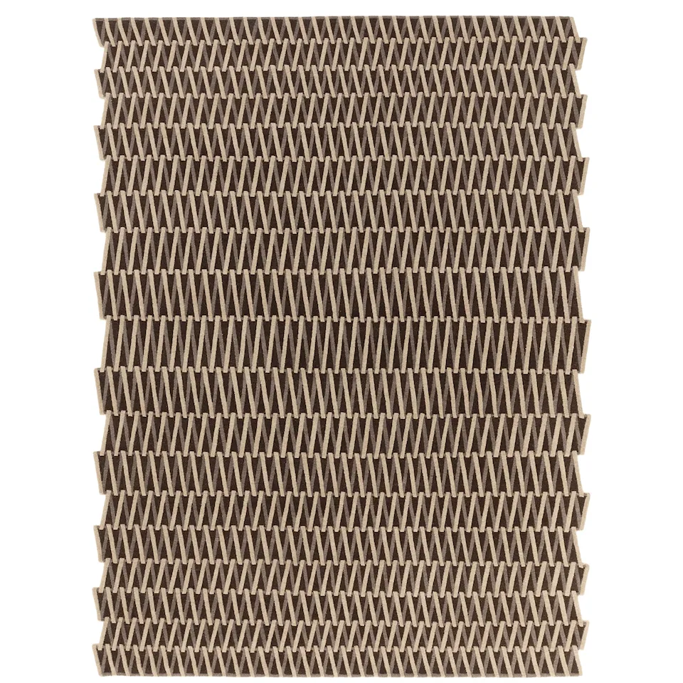 Spiralé wool rug
