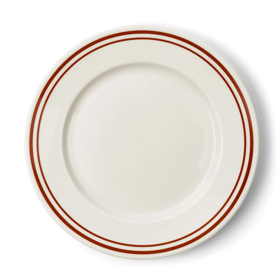 Diner tallerken - Sæt med 2