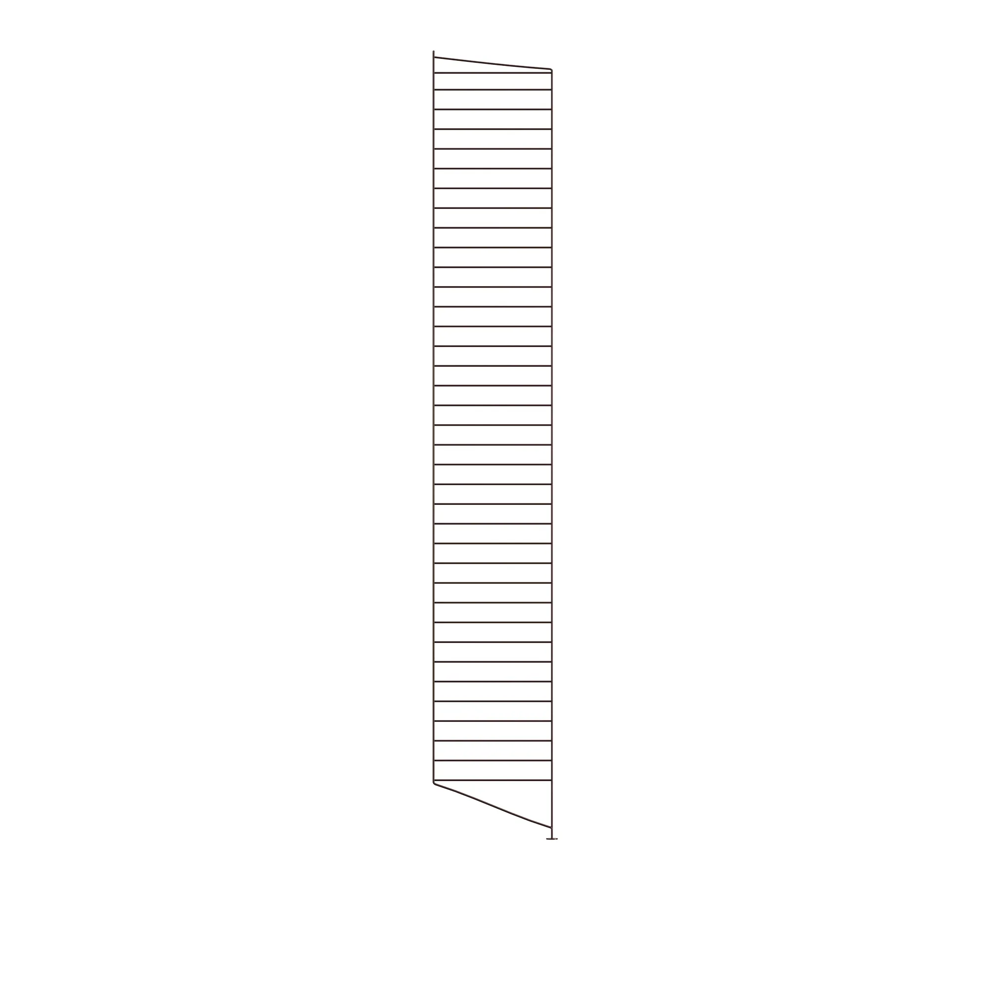 Floor End 200 x 30 cm Set of 1 - 1