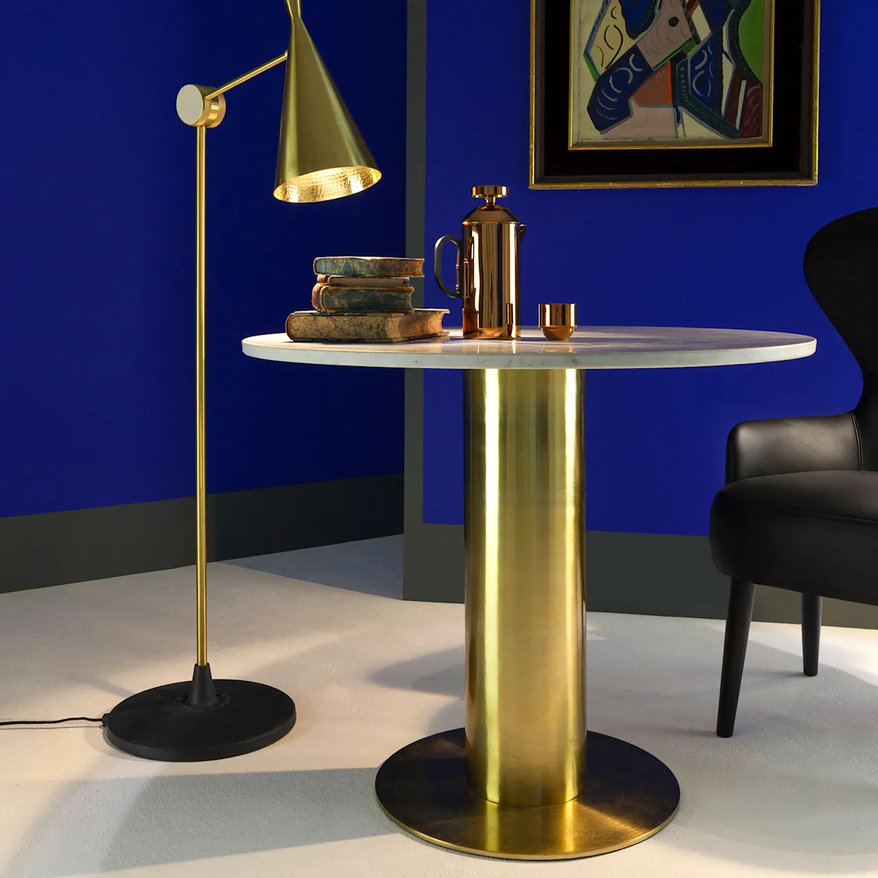 Tube Table - Brass