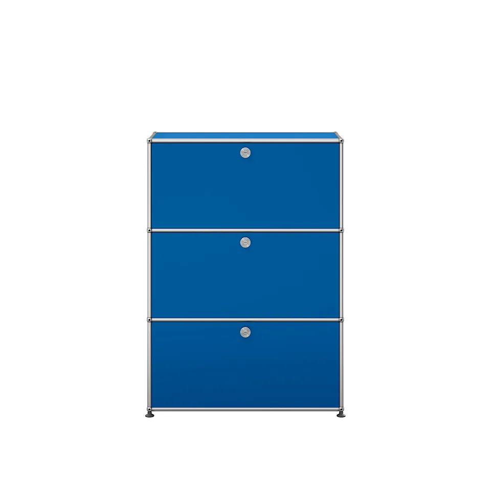 USM Haller 82 Shelving, Gentian Blue