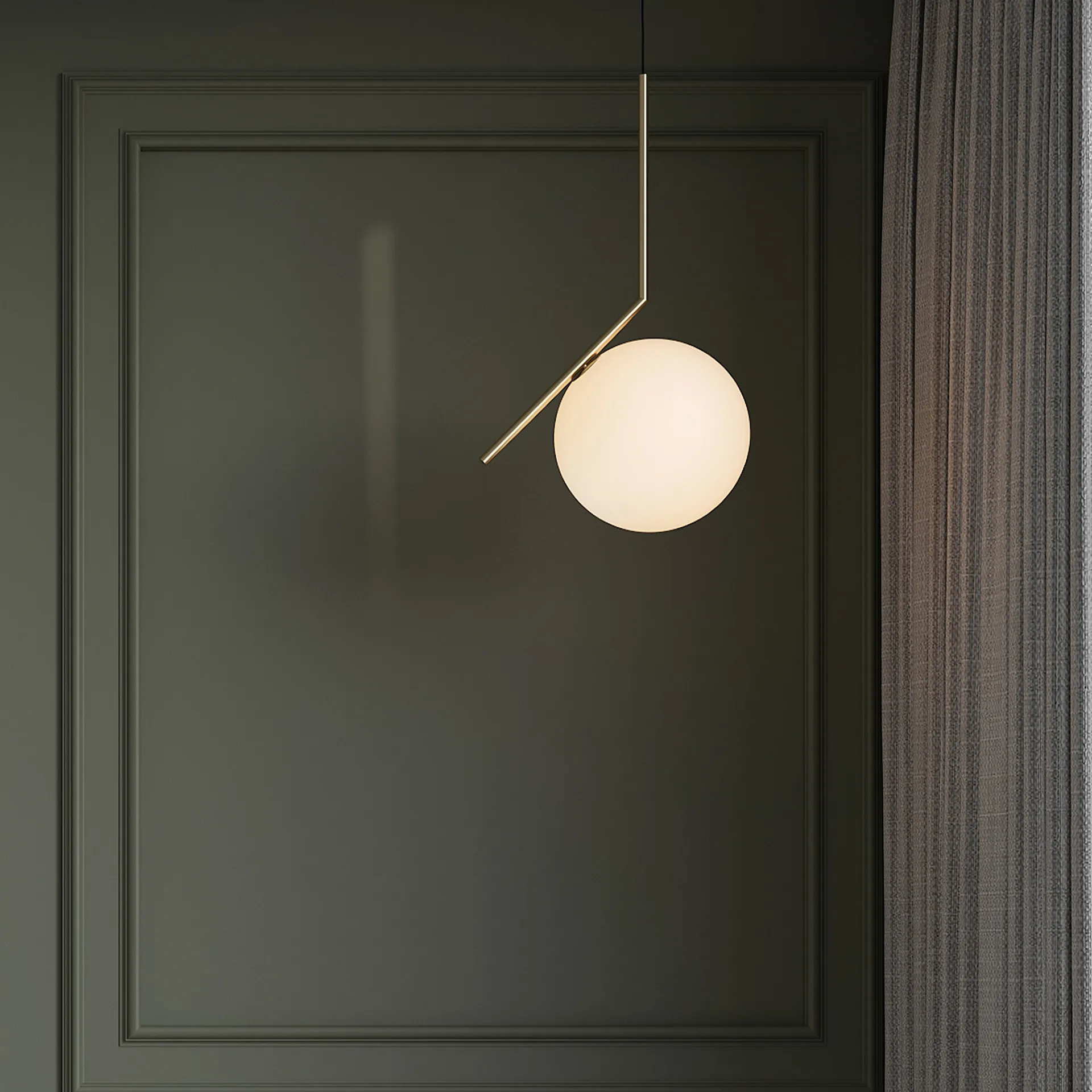 IC S2 pendant lamp - Flos - Michael Anastassiades - NO GA